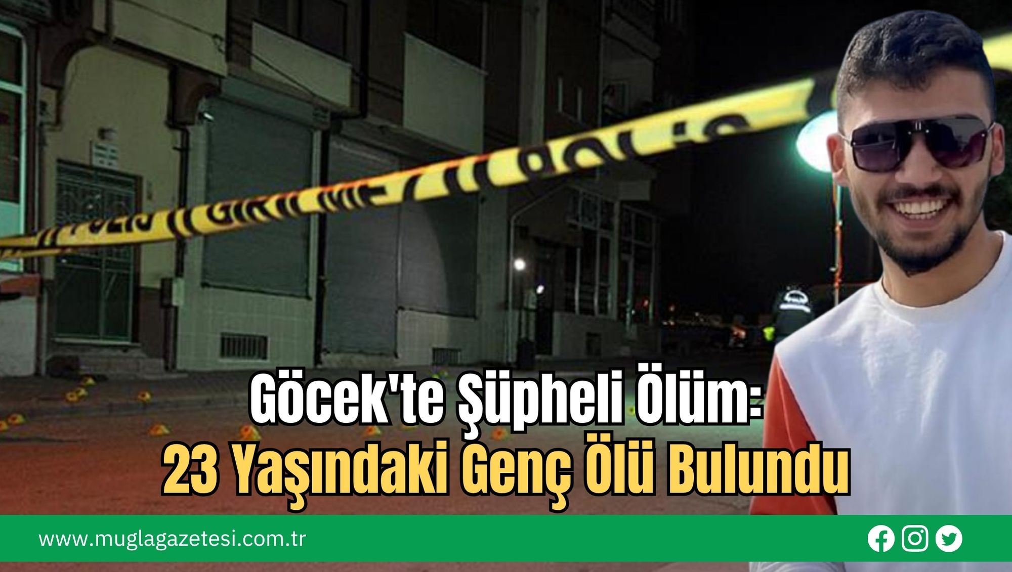 Göcek'te Şüpheli Ölüm: 23 Yaşındaki Genç Ölü Bulundu