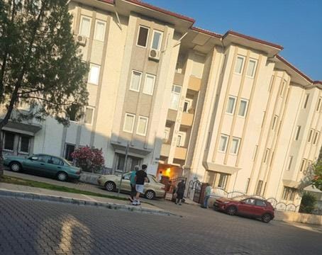 Menteşe'de Yangın Paniğe Neden Oldu