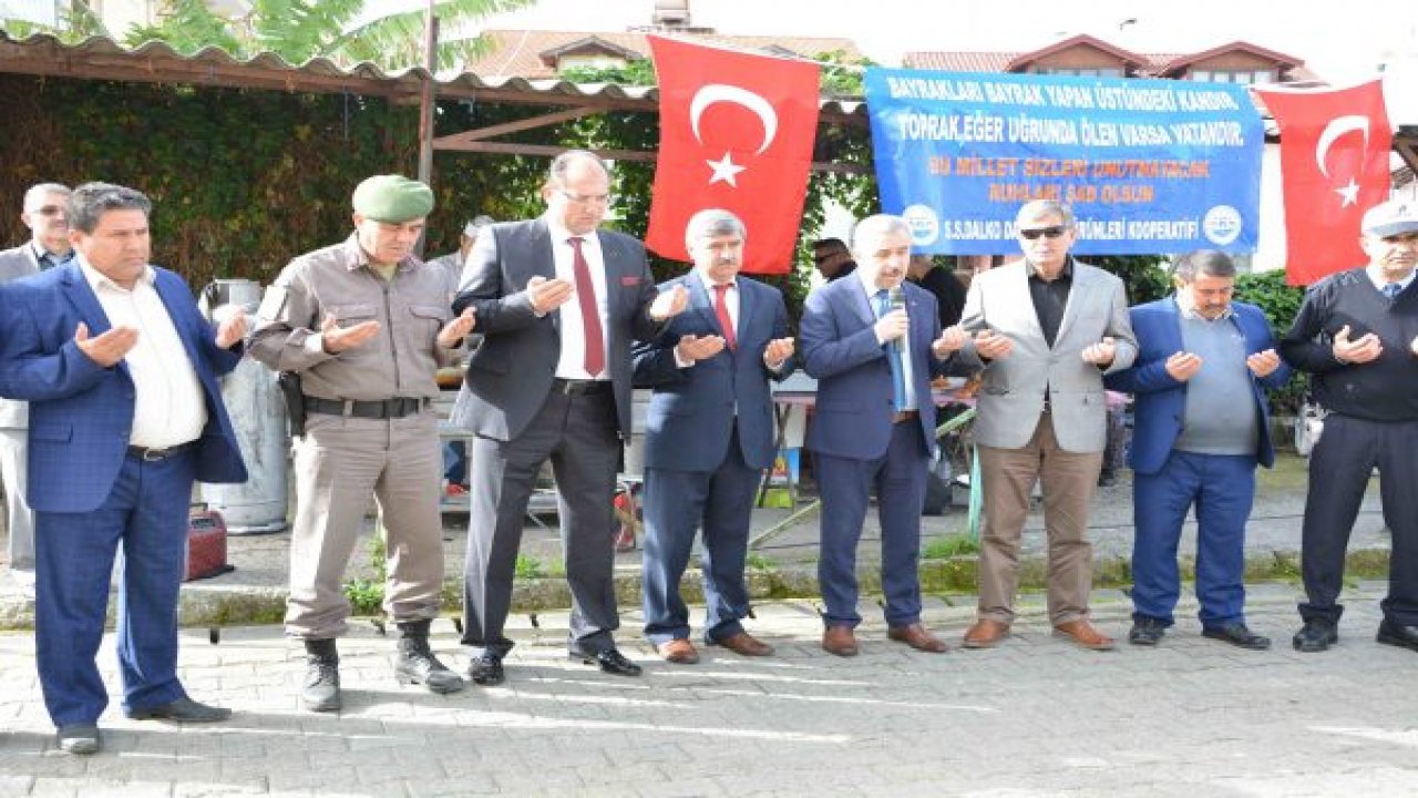 Köyceğiz’de şehitler için lokma