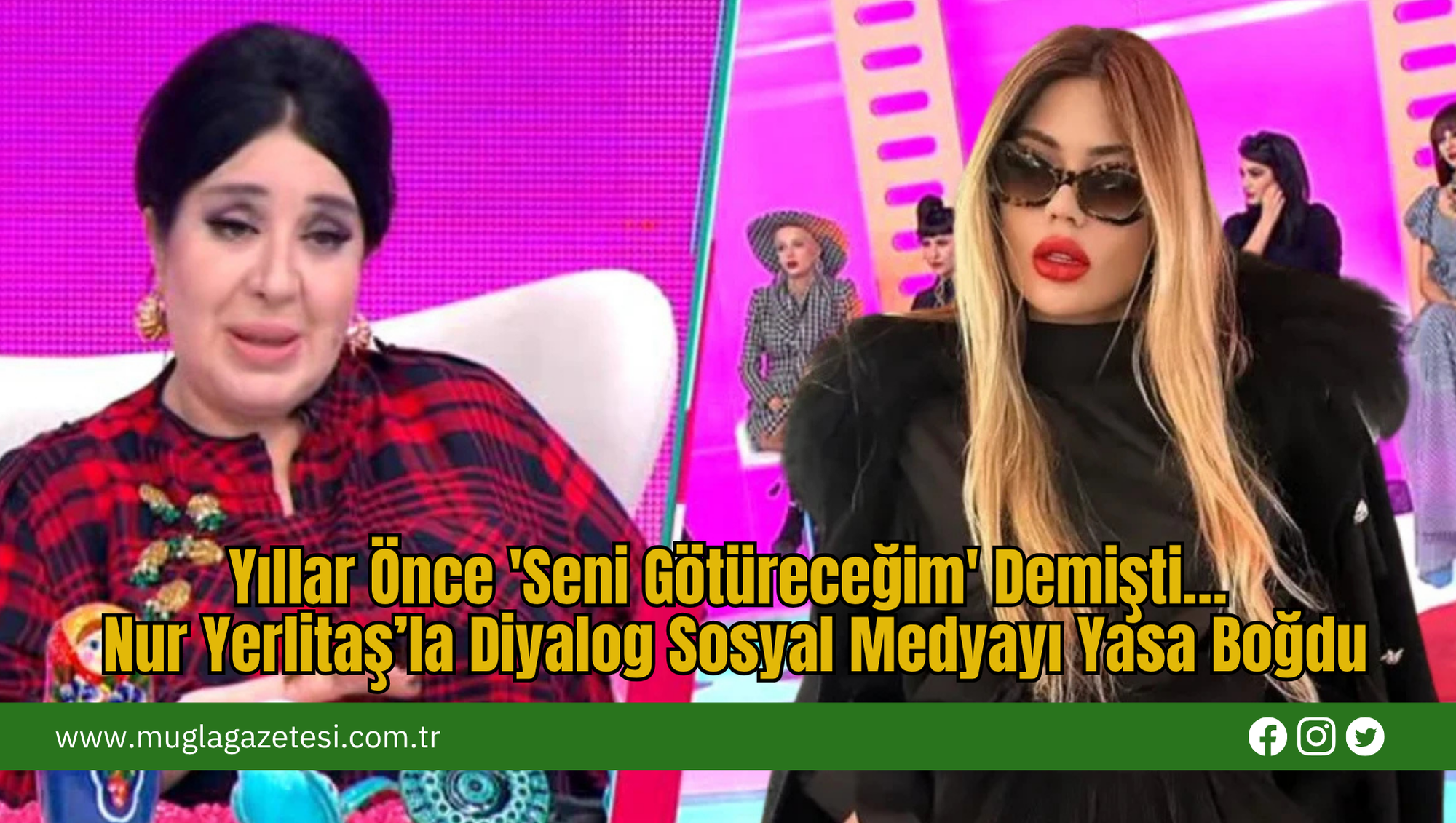 Yıllar Önce 'Seni Götüreceğim' Demişti… Nur Yerlitaş’la Diyalog Sosyal Medyayı Yasa Boğdu