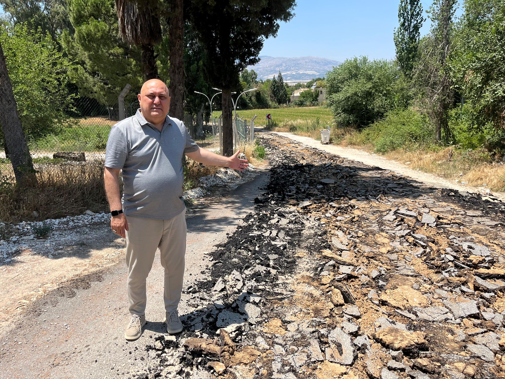 Başkan Mesut Günay: “Dipsiz – Taşkesik Yolunun Yenileme Çalışmalarına Başlandı”
