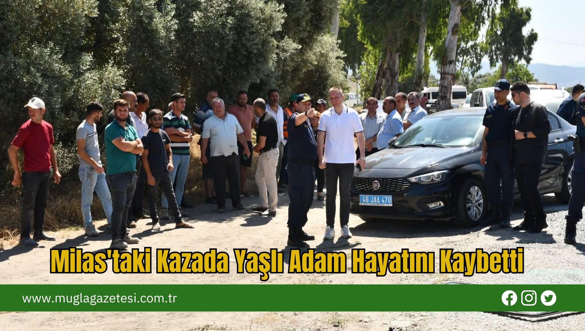 Milas'taki Kazada Yaşlı Adam Hayatını Kaybetti