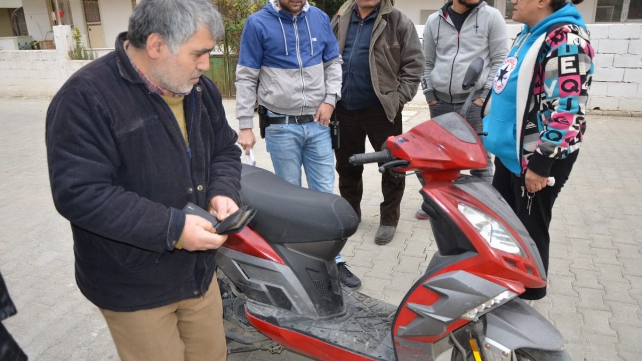 Milas’ta yavuz hırsız önce motosiklet çaldı sonra zeytin çuvallarını