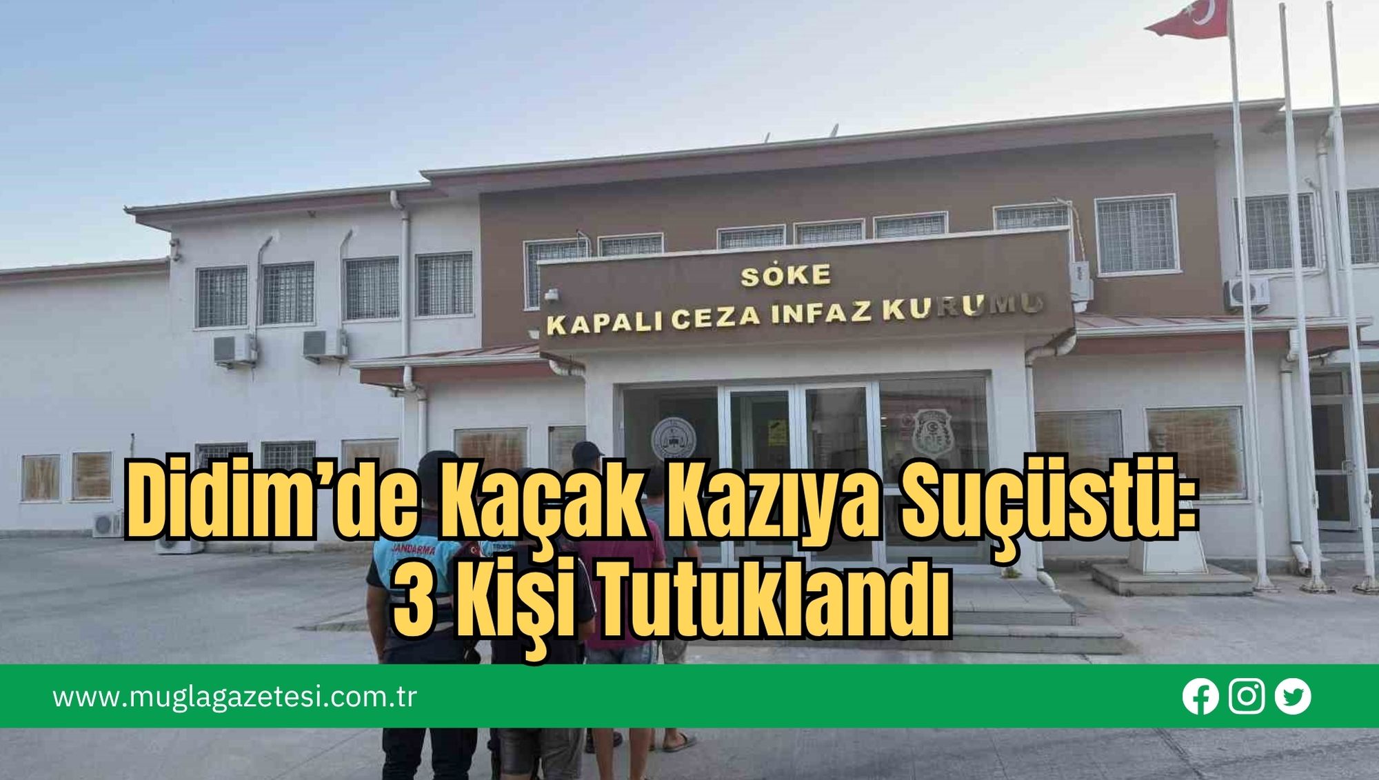 Didim’de Kaçak Kazıya Suçüstü: 3 Kişi Tutuklandı