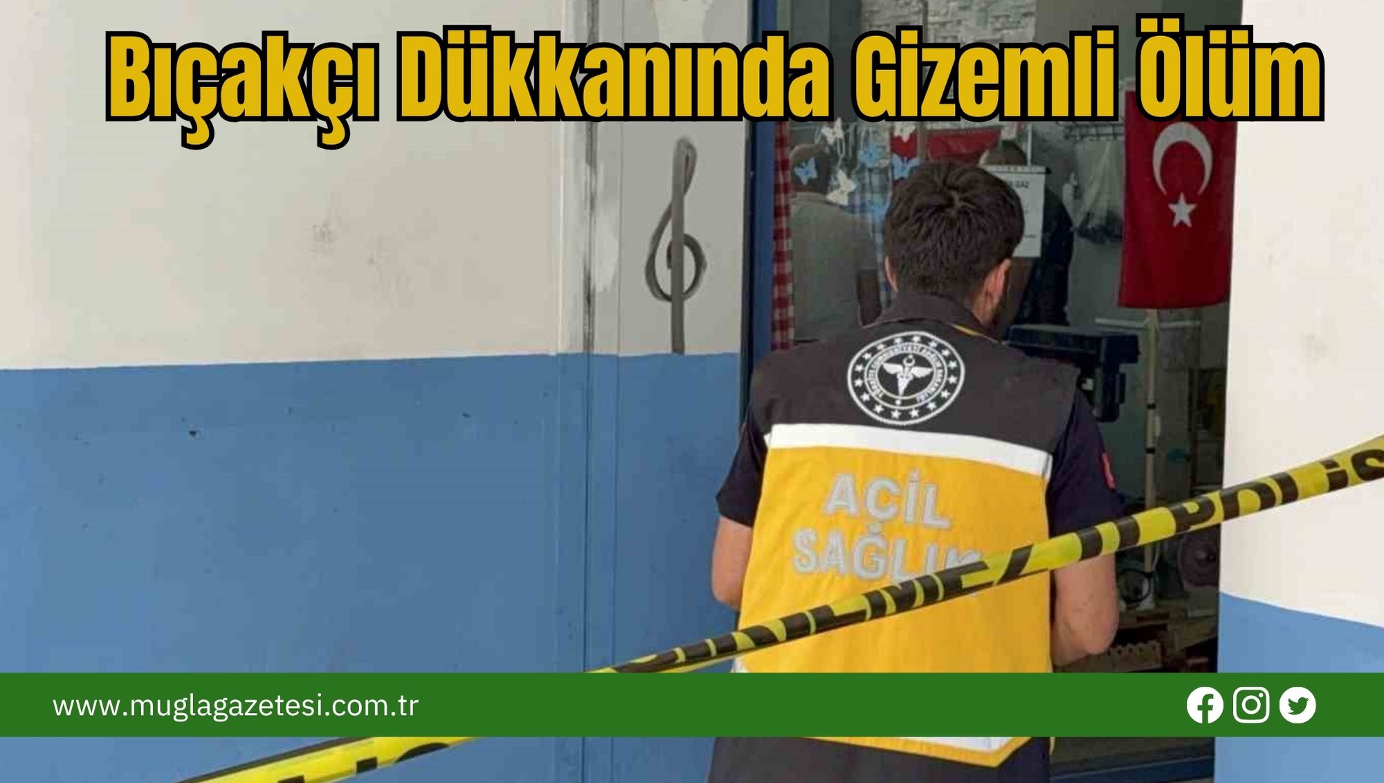 Bıçakçı Dükkanında Gizemli Ölüm!