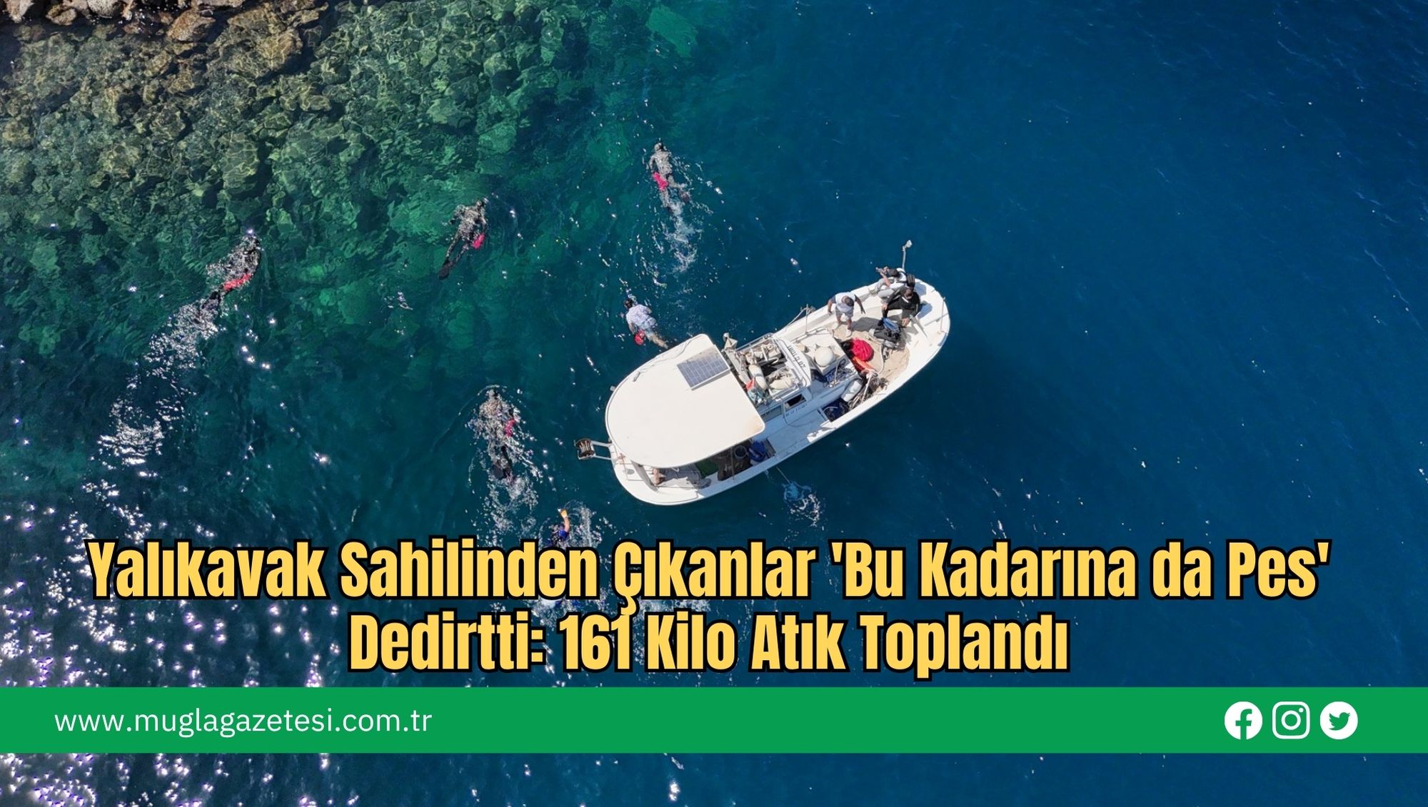Yalıkavak Sahilinden Çıkanlar 'Bu Kadarına da Pes' Dedirtti: 161 Kilo Atık Toplandı