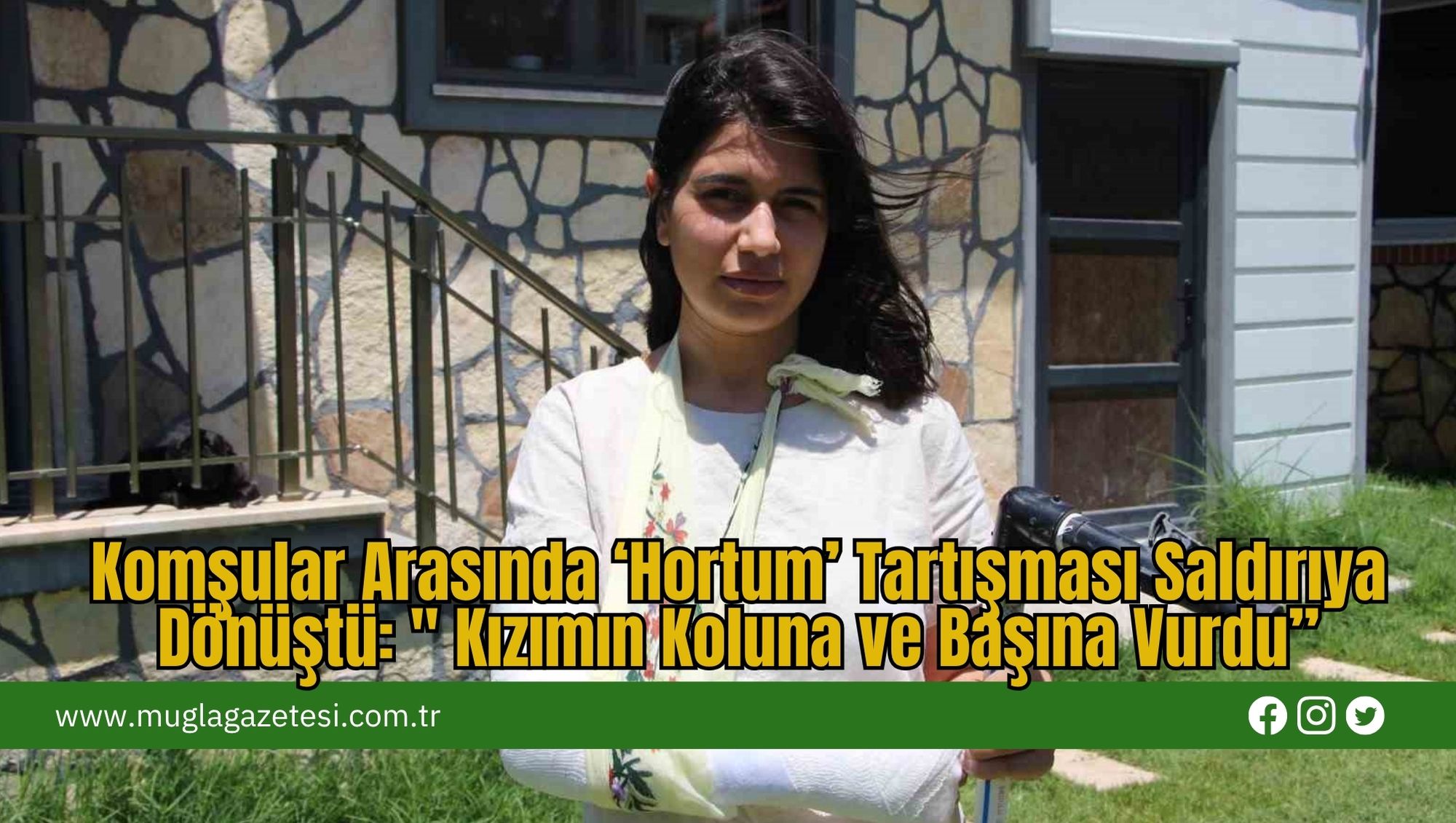 Komşular Arasında ‘Hortum’ Tartışması Saldırıya Dönüştü: 