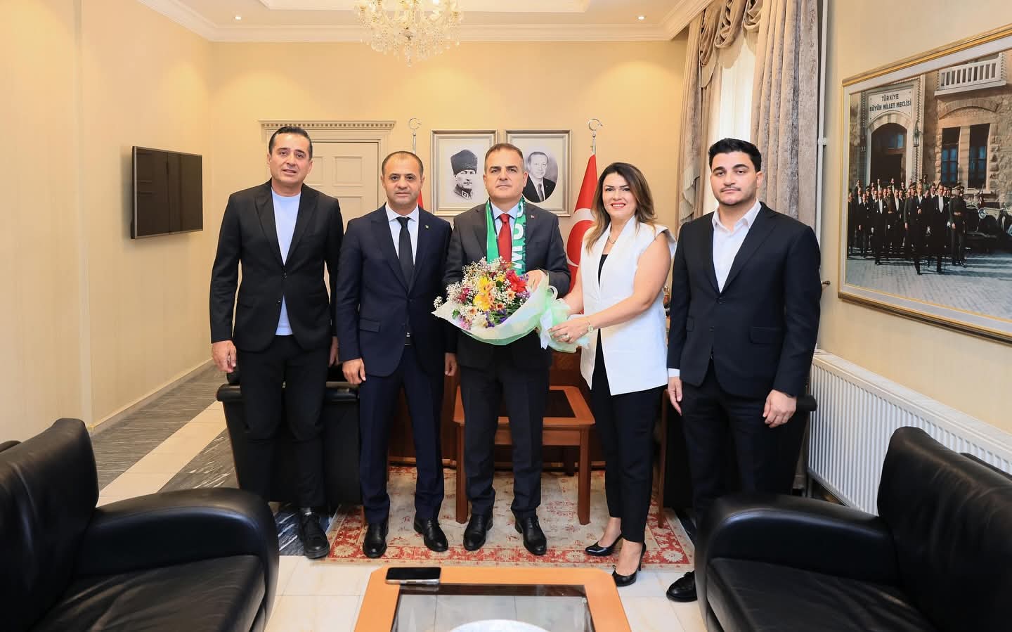 Muğlaspor Yönetiminden Vali Akbıyık’a Ziyaret
