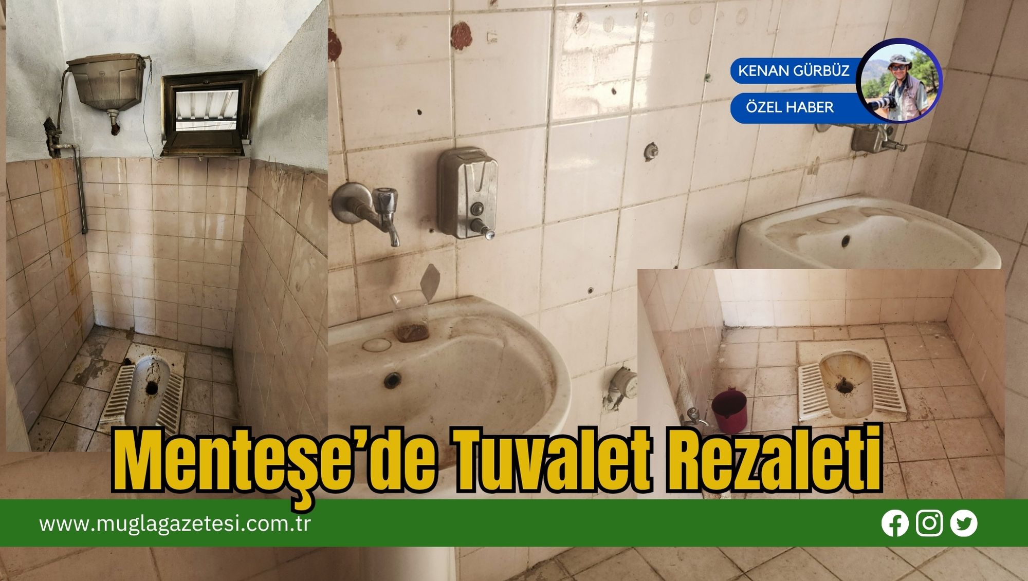 Menteşe’de Tuvalet Rezaleti