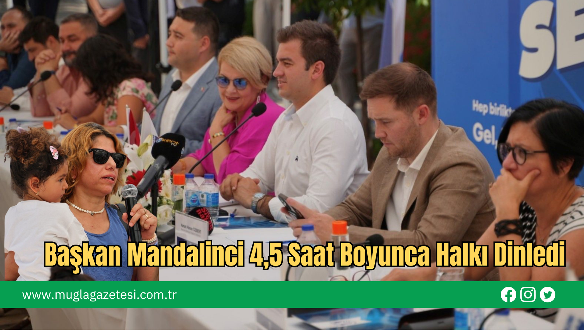Başkan Mandalinci 4,5 Saat Boyunca Halkı Dinledi
