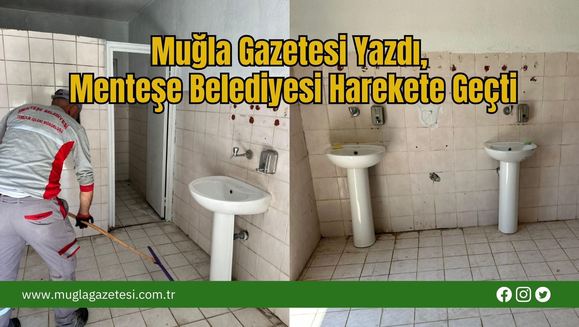 Muğla Gazetesi Yazdı, Menteşe Belediyesi Harekete Geçti