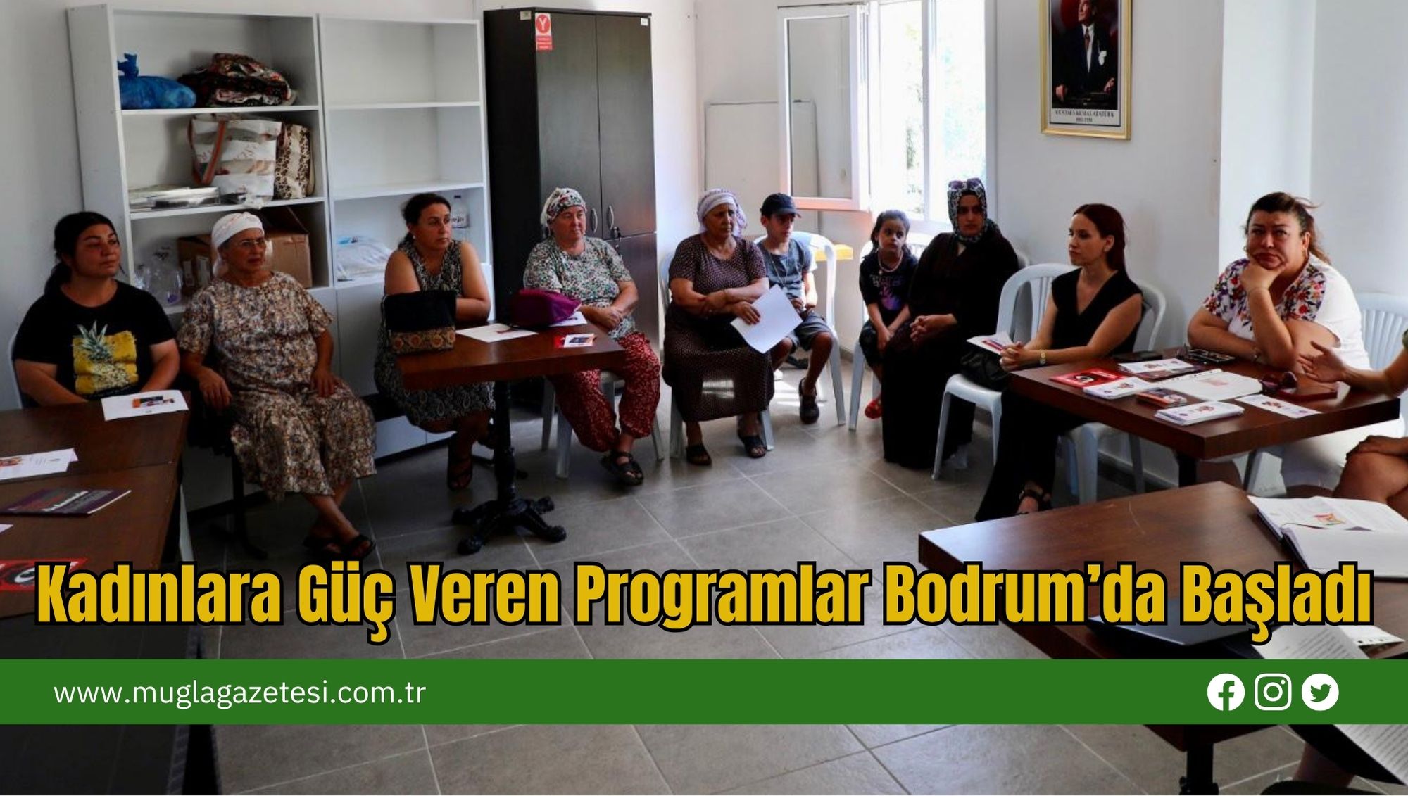 Kadınlara Güç Veren Programlar Bodrum’da Başladı