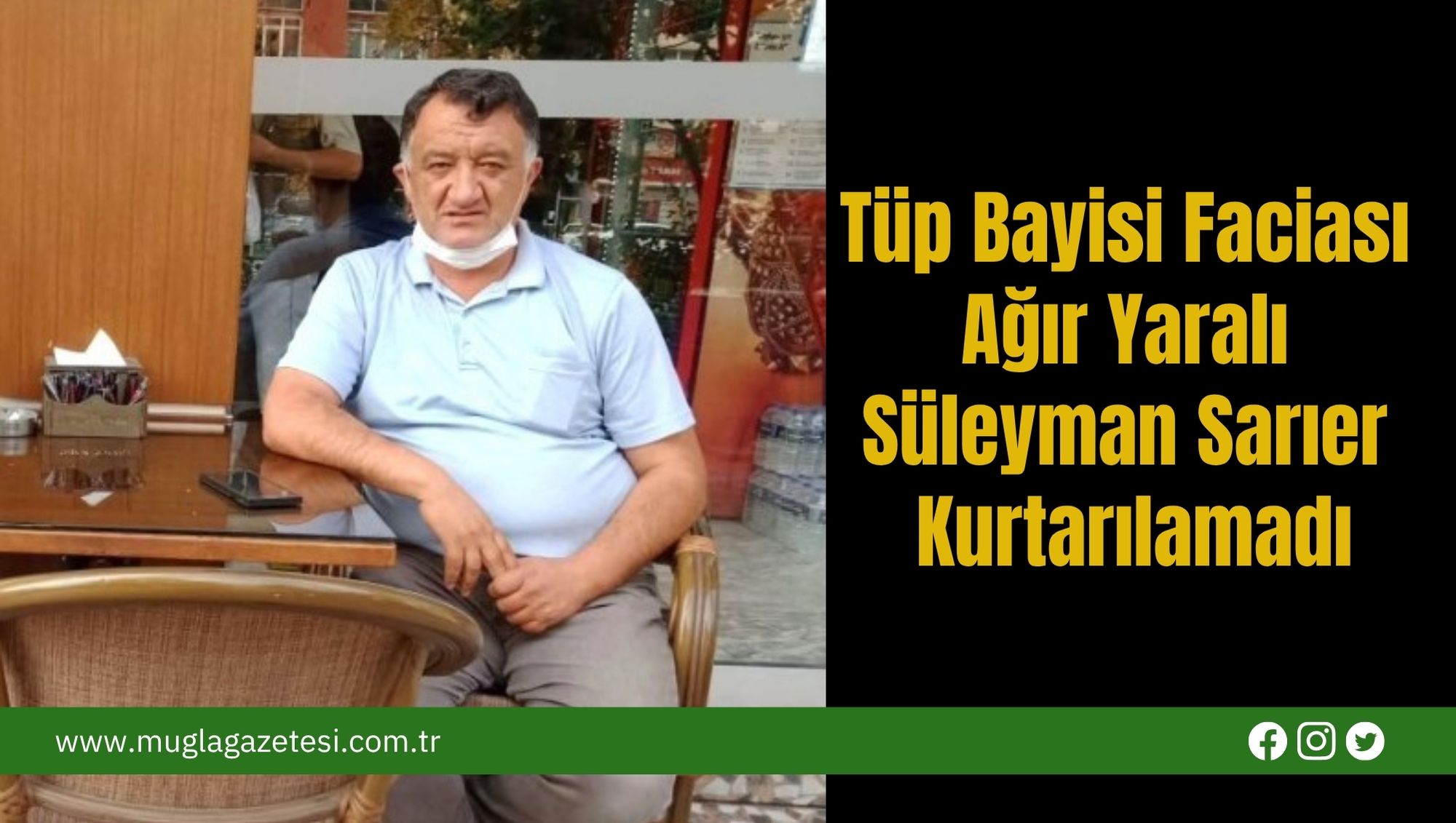 Tüp Bayisi Faciası: Ağır Yaralı Süleyman Sarıer Kurtarılamadı