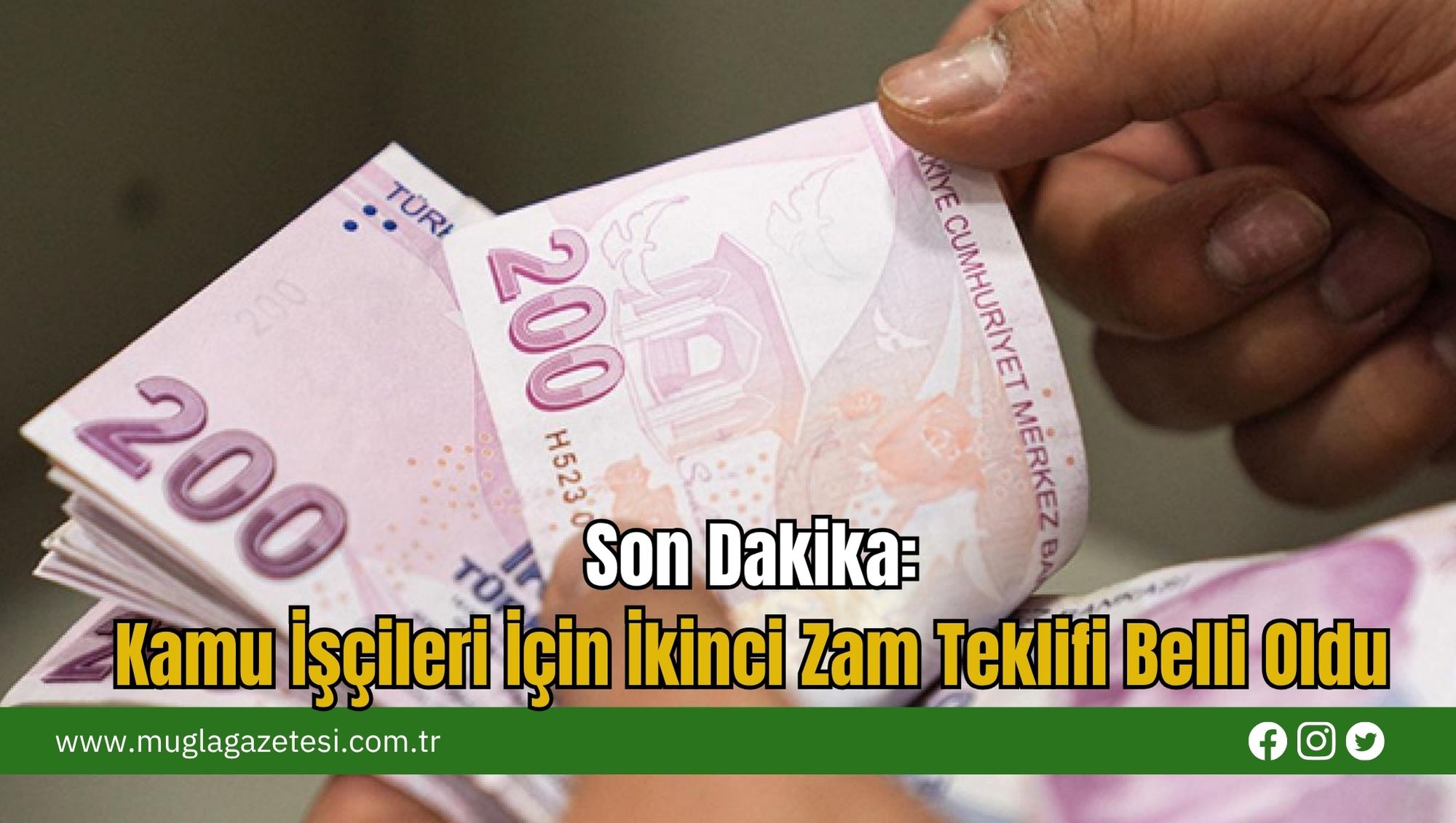 Son Dakika: Kamu İşçileri İçin İkinci Zam Teklifi Belli Oldu