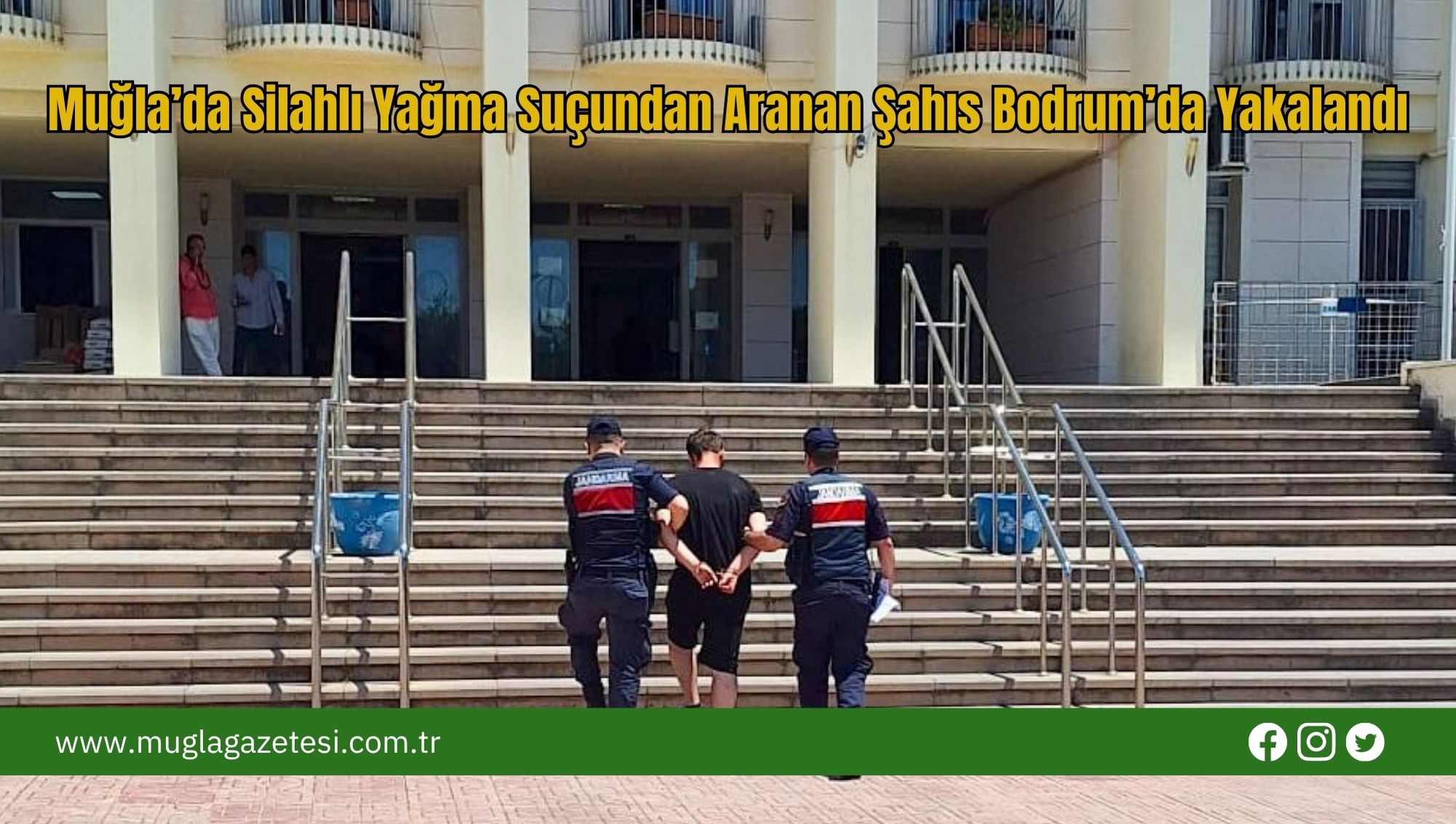Muğla’da Silahlı Yağma Suçundan Aranan Şahıs Bodrum’da Yakalandı