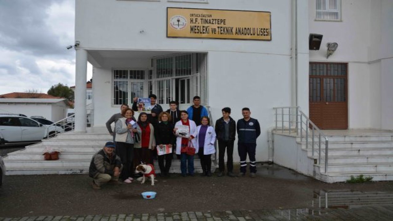 Öğrencilerden örnek davranış