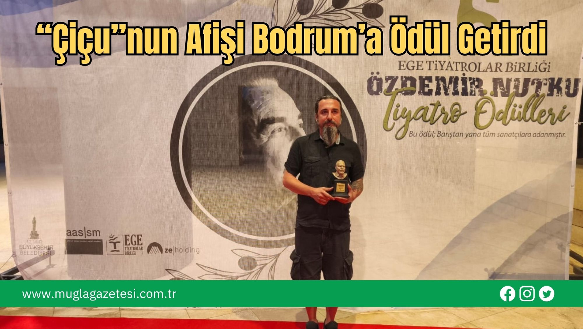 “Çiçu”nun Afişi Bodrum’a Ödül Getirdi