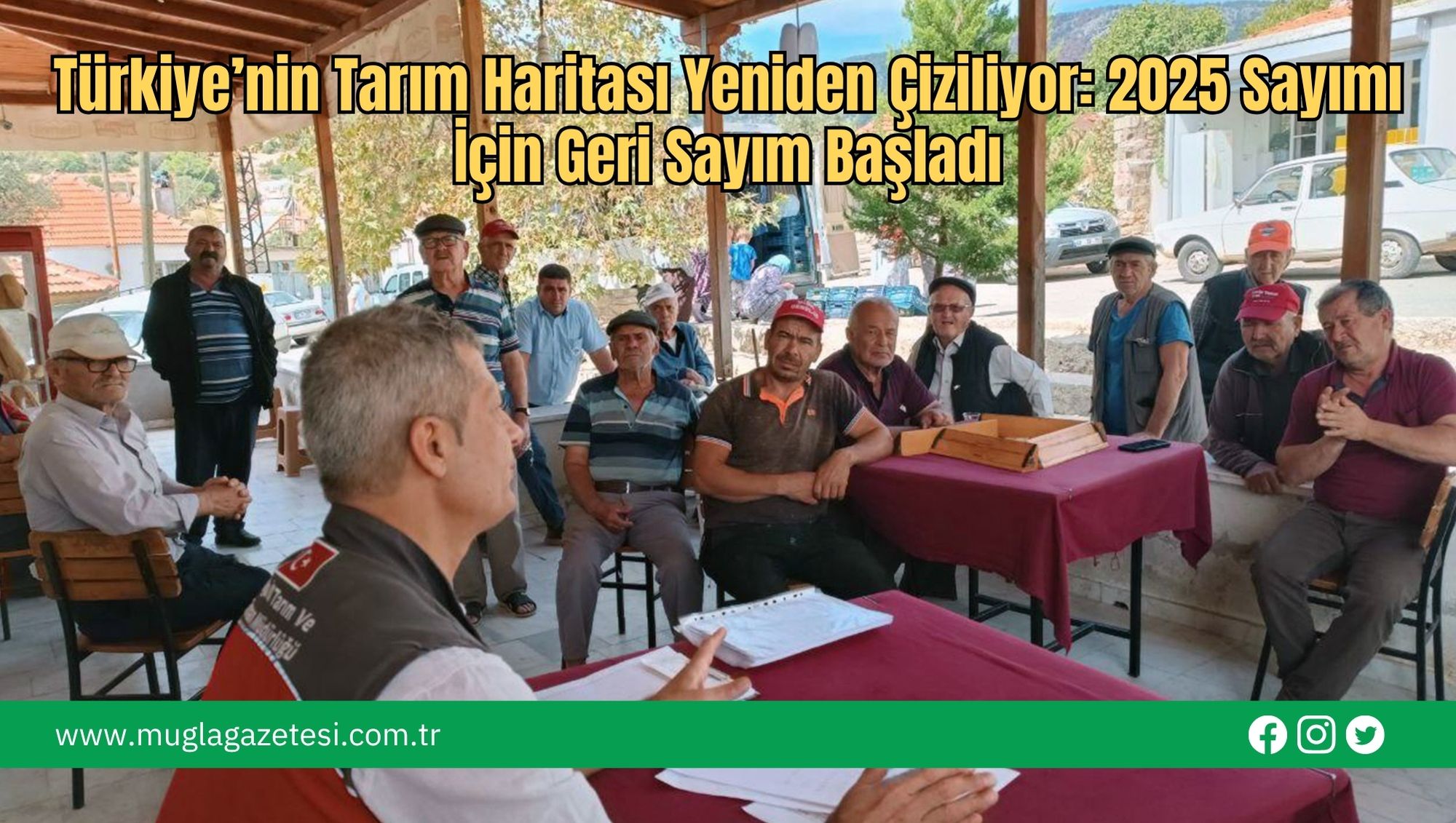 Türkiye’nin Tarım Haritası Yeniden Çiziliyor: 2025 Sayımı İçin Geri Sayım Başladı