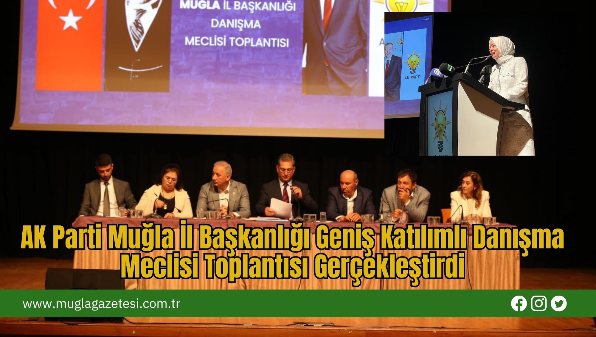 AK Parti Muğla İl Başkanlığı Geniş Katılımlı Danışma Meclisi Toplantısı Gerçekleştirdi