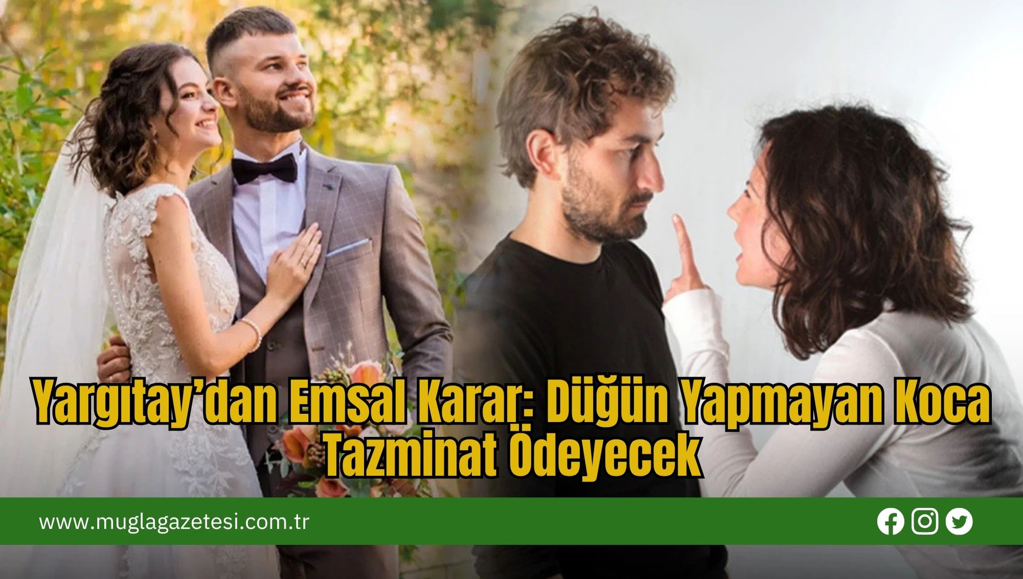 Yargıtay’dan Karar: Düğün Yapmayan Koca Tazminat Ödeyecek