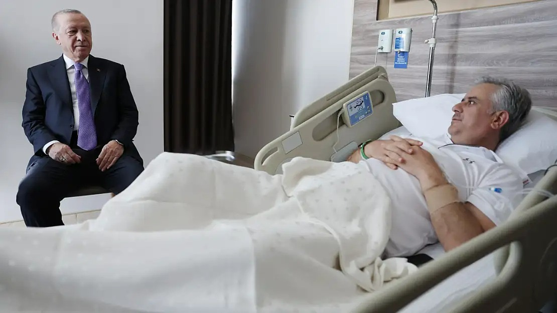 Cumhurbaşkanı Erdoğan'dan Bodrum'da Kaza Geçiren Yalçın'a 'Geçmiş Olsun' Ziyareti