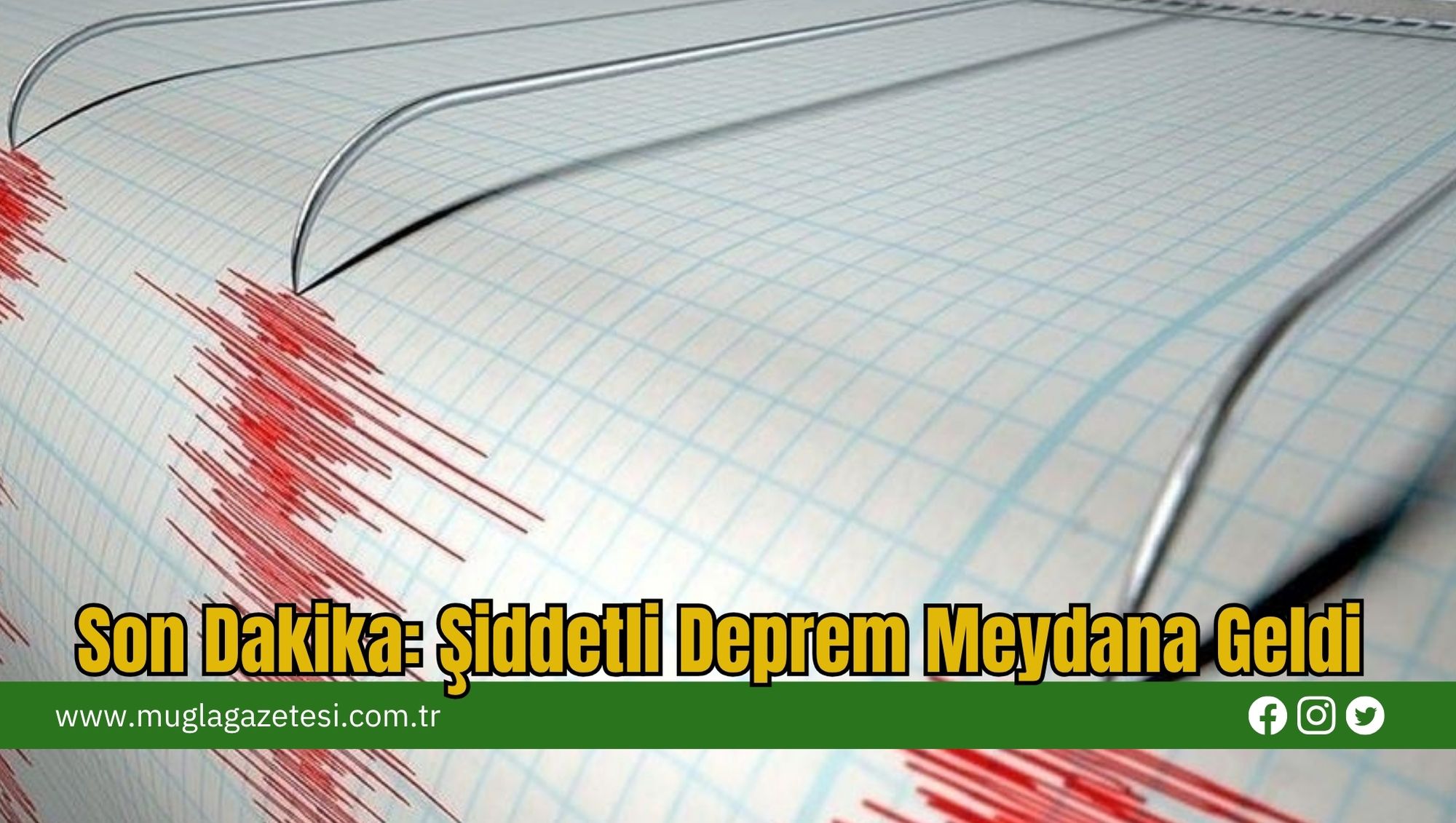 Son Dakika: Şiddetli Deprem Meydana Geldi