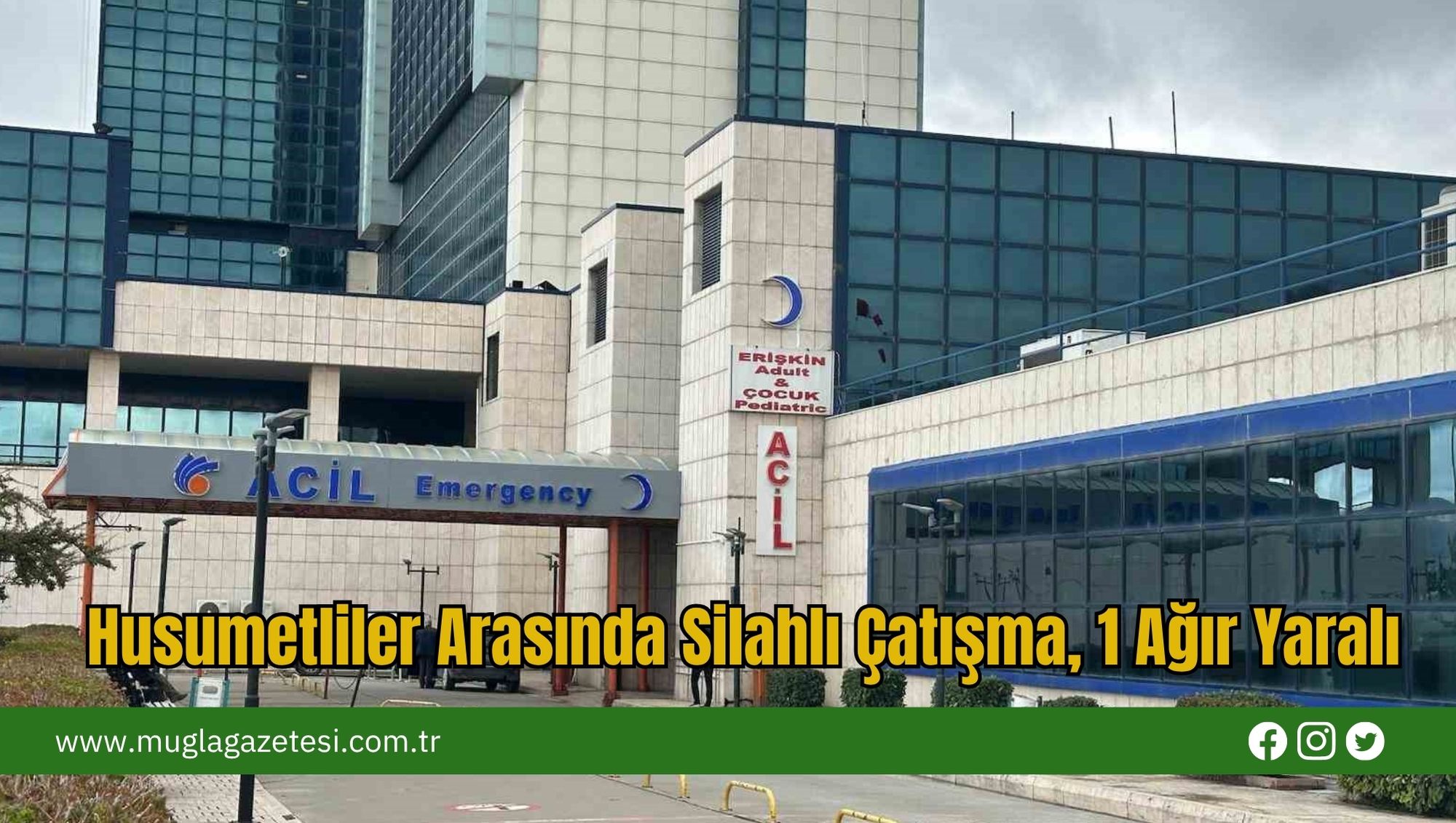 Husumetliler Arasında Silahlı Çatışma, 1 Ağır Yaralı