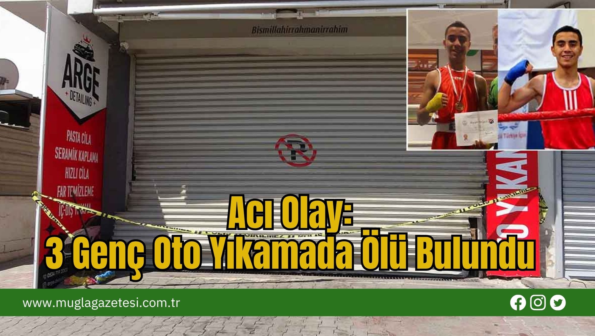 Acı Olay: 3 Genç Oto Yıkamada Ölü Bulundu