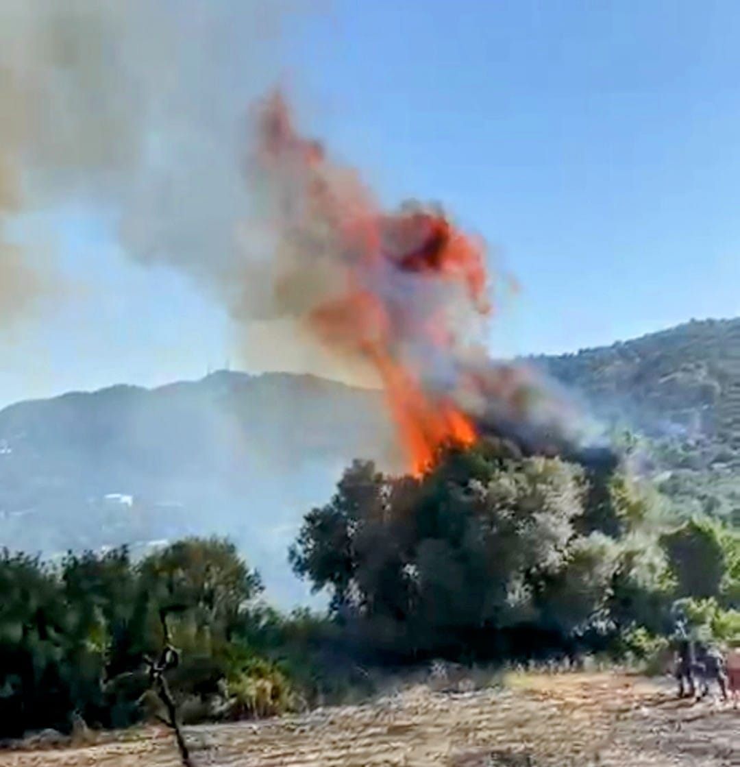Bodrum'da İkinci Yangın