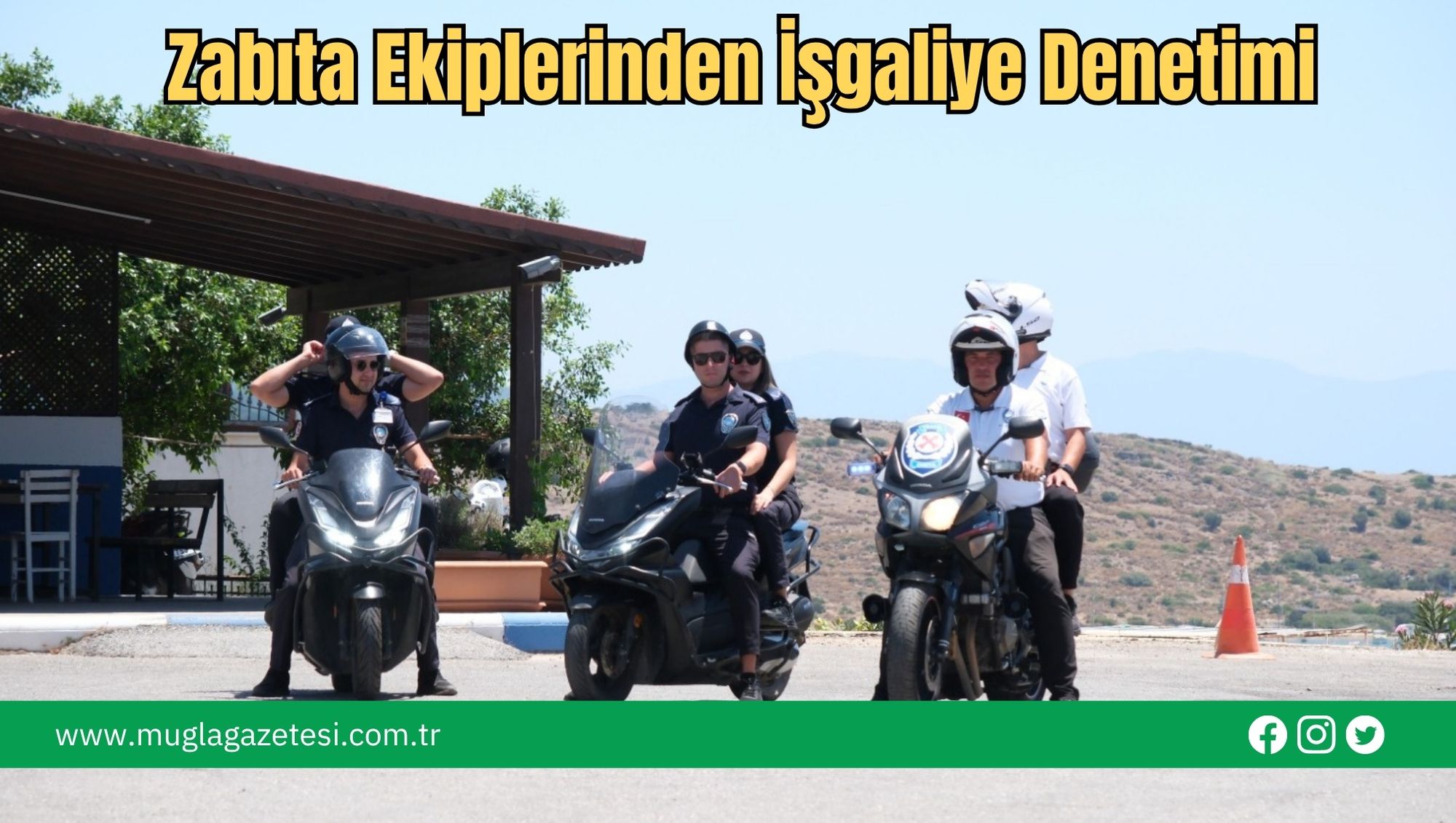 Zabıta Ekiplerinden İşgaliye Denetimi