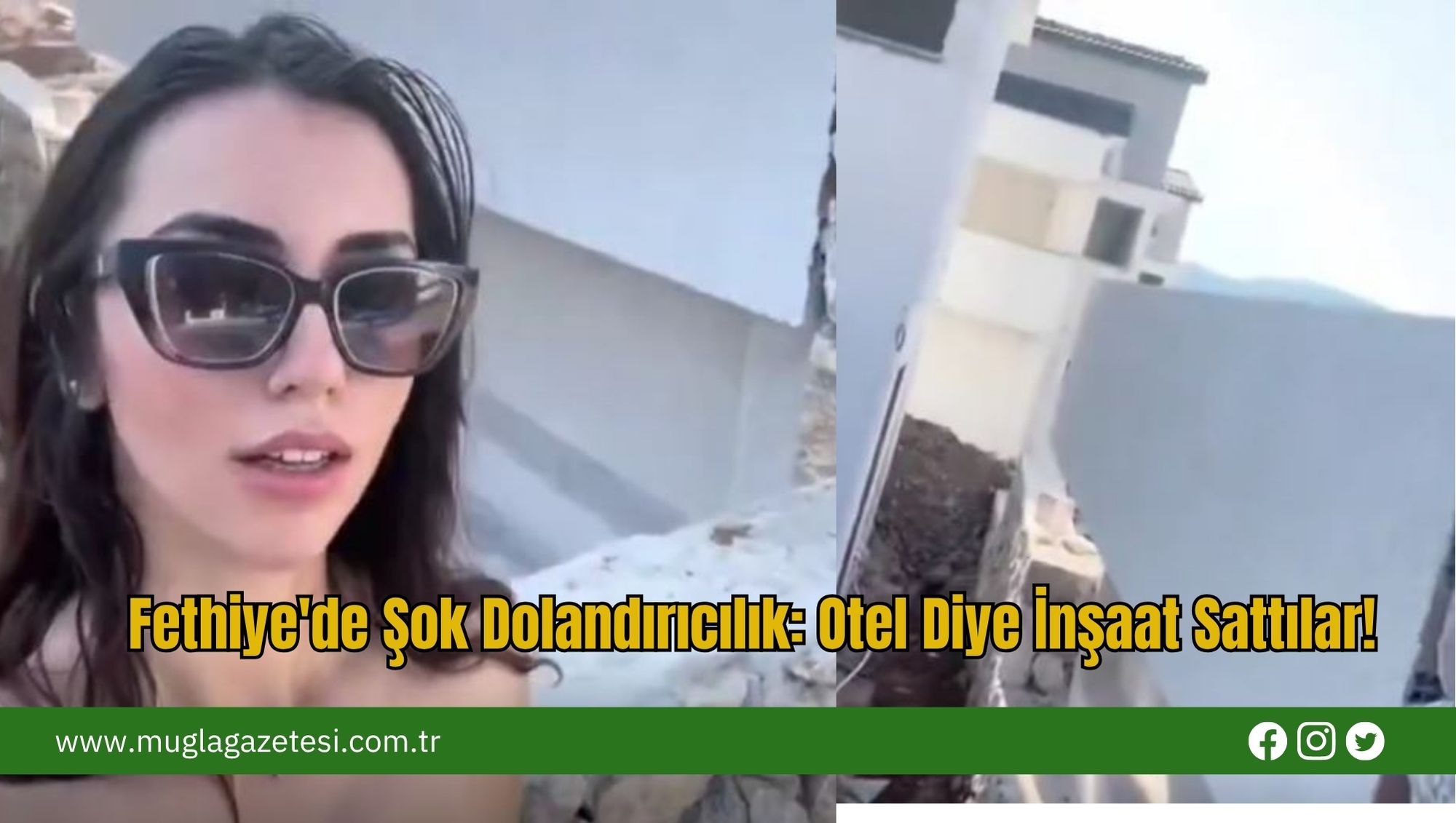 Fethiye'de Şok Dolandırıcılık: Otel Diye İnşaat Sattılar!