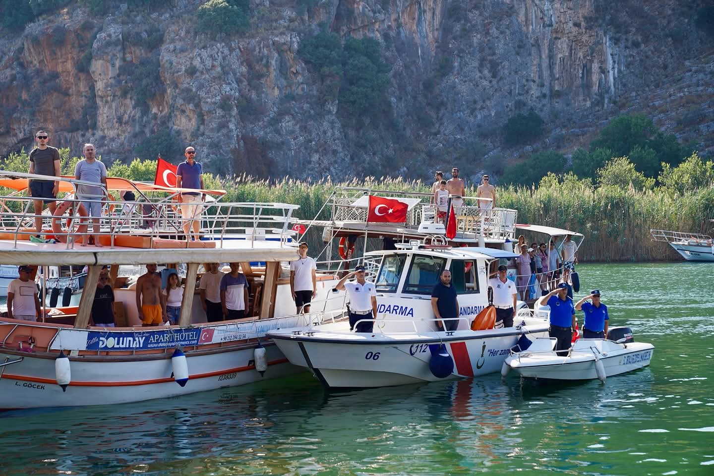 Dalyan’da Bayram Gibi Kabotaj Kutlaması