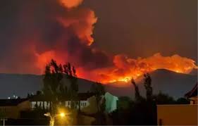 İzmir-Aydın Otoyolu Trafiğe Kapatıldı:3 Mahalle Tahliye Edildi