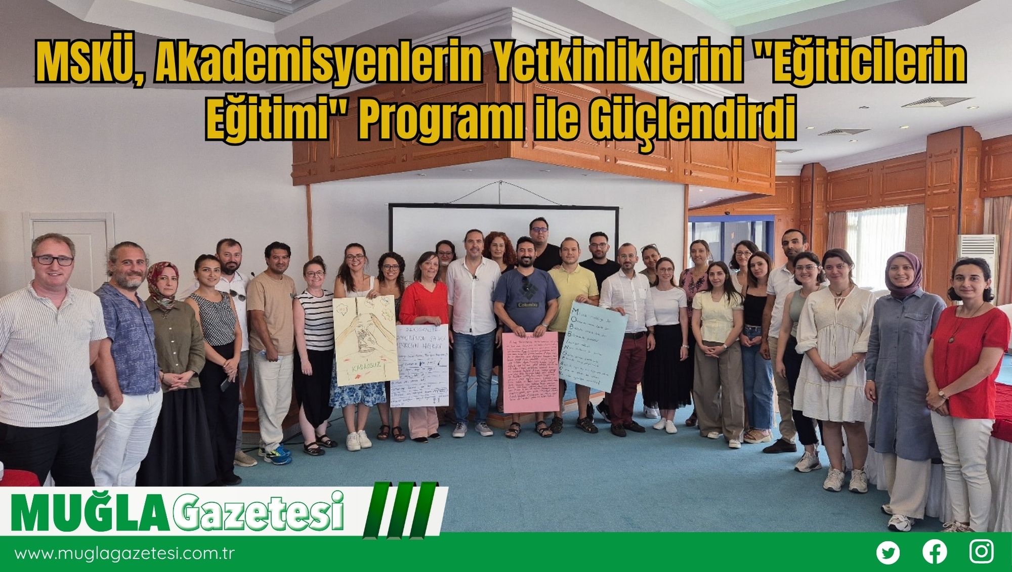 MSKÜ, Akademisyenlerin Yetkinliklerini 