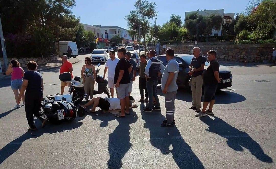 Muğla'da Korkutan Kazada Sürücü Yaralandı