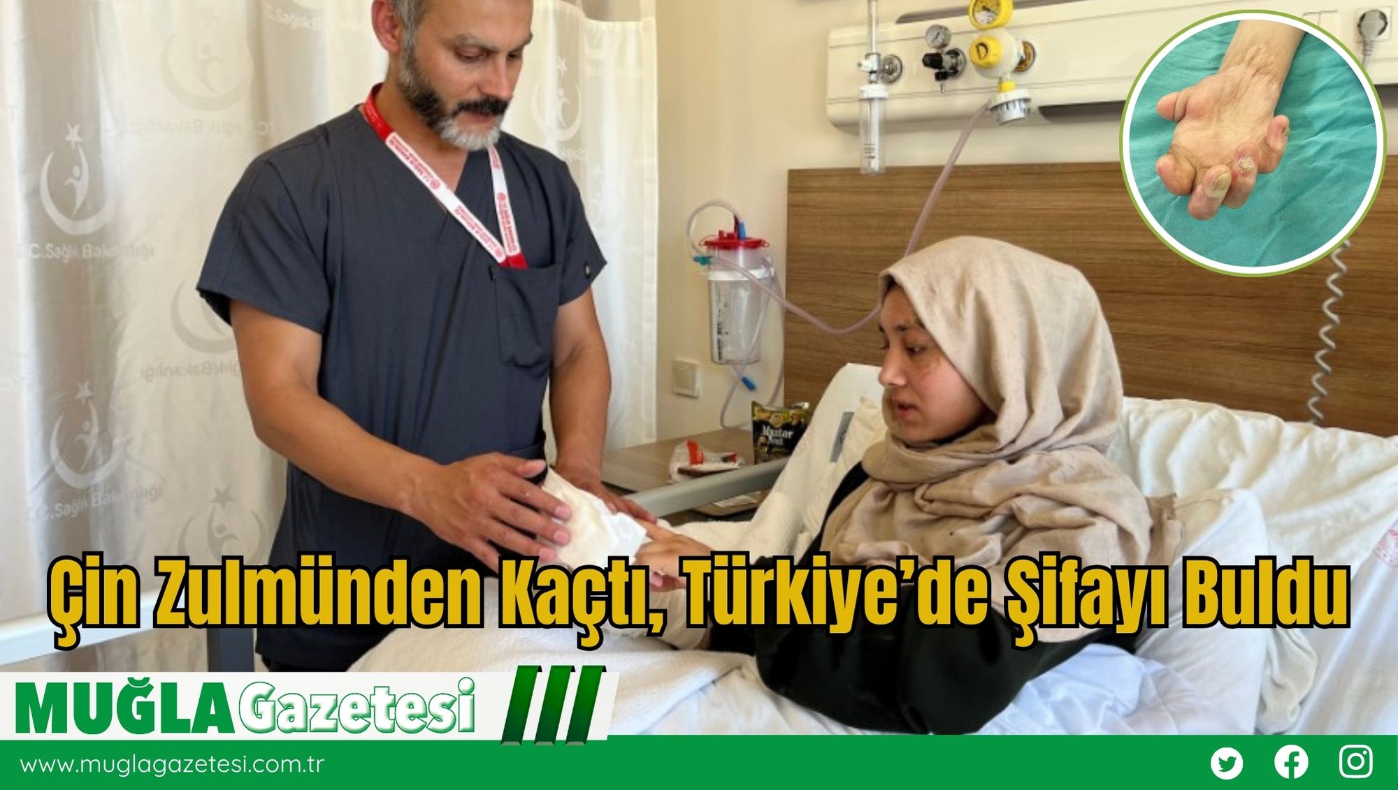 Çin Zulmünden Kaçtı, Türkiye’de Şifayı Buldu