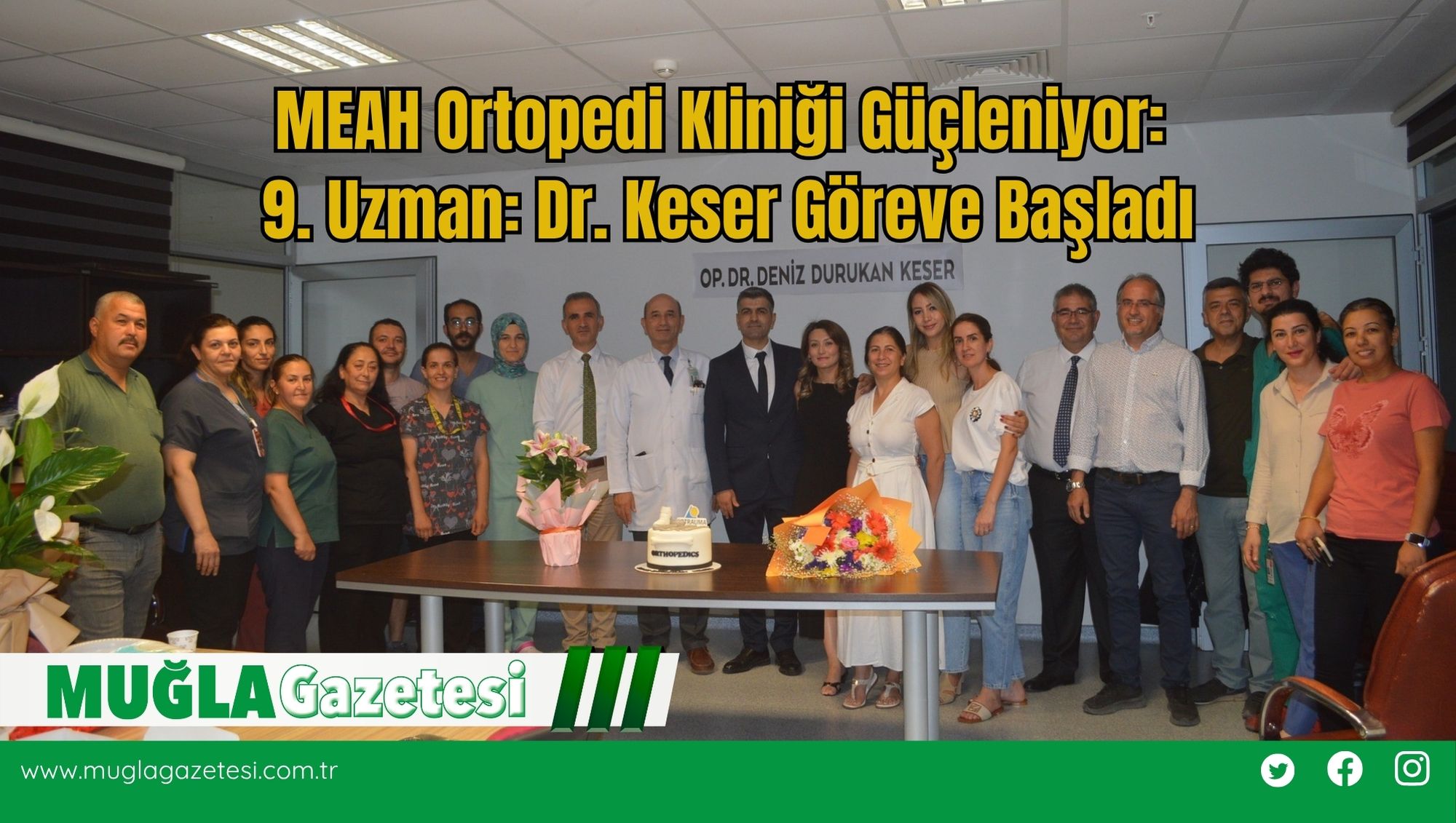 MEAH Ortopedi Kliniği Güçleniyor: 9. Uzman Dr. Keser Göreve Başladı