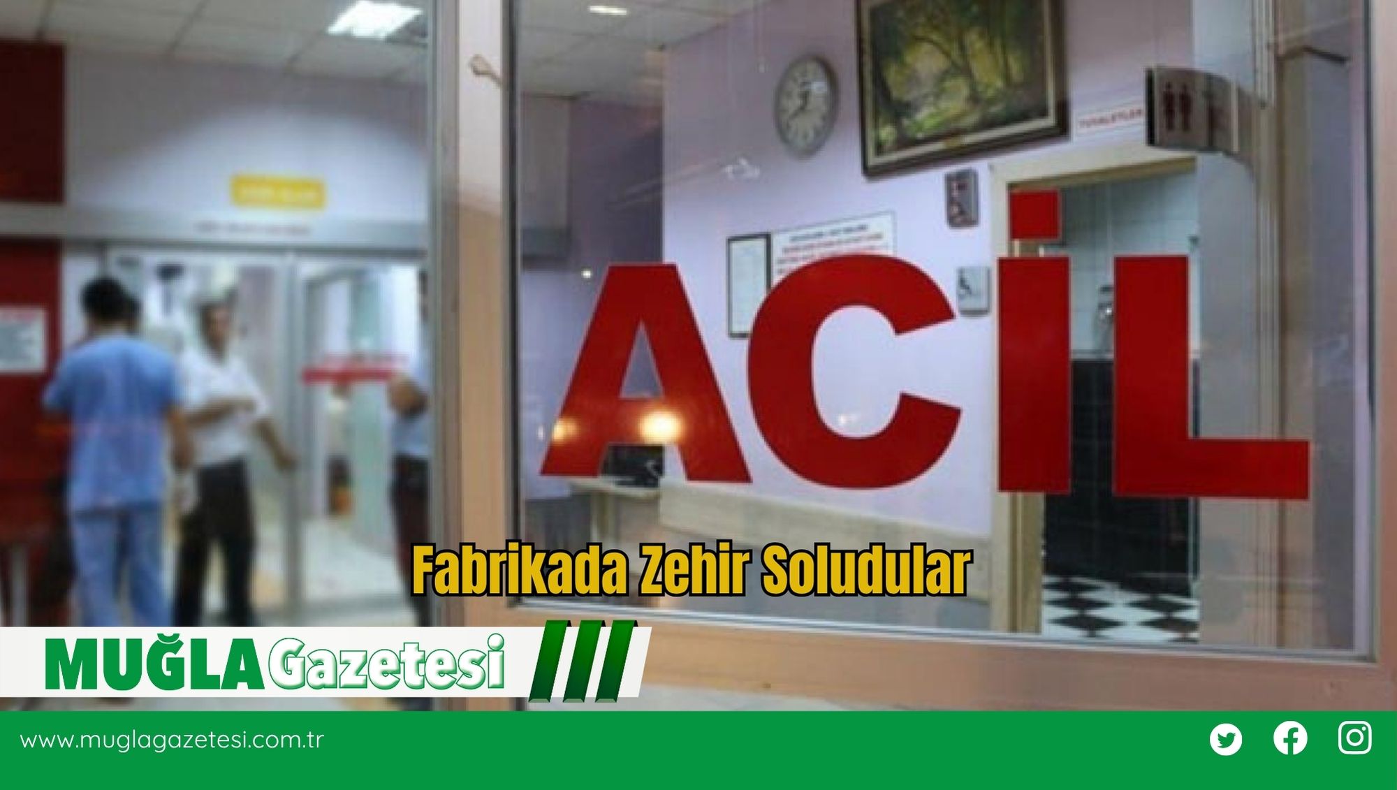 Fabrikada Zehir Soludular