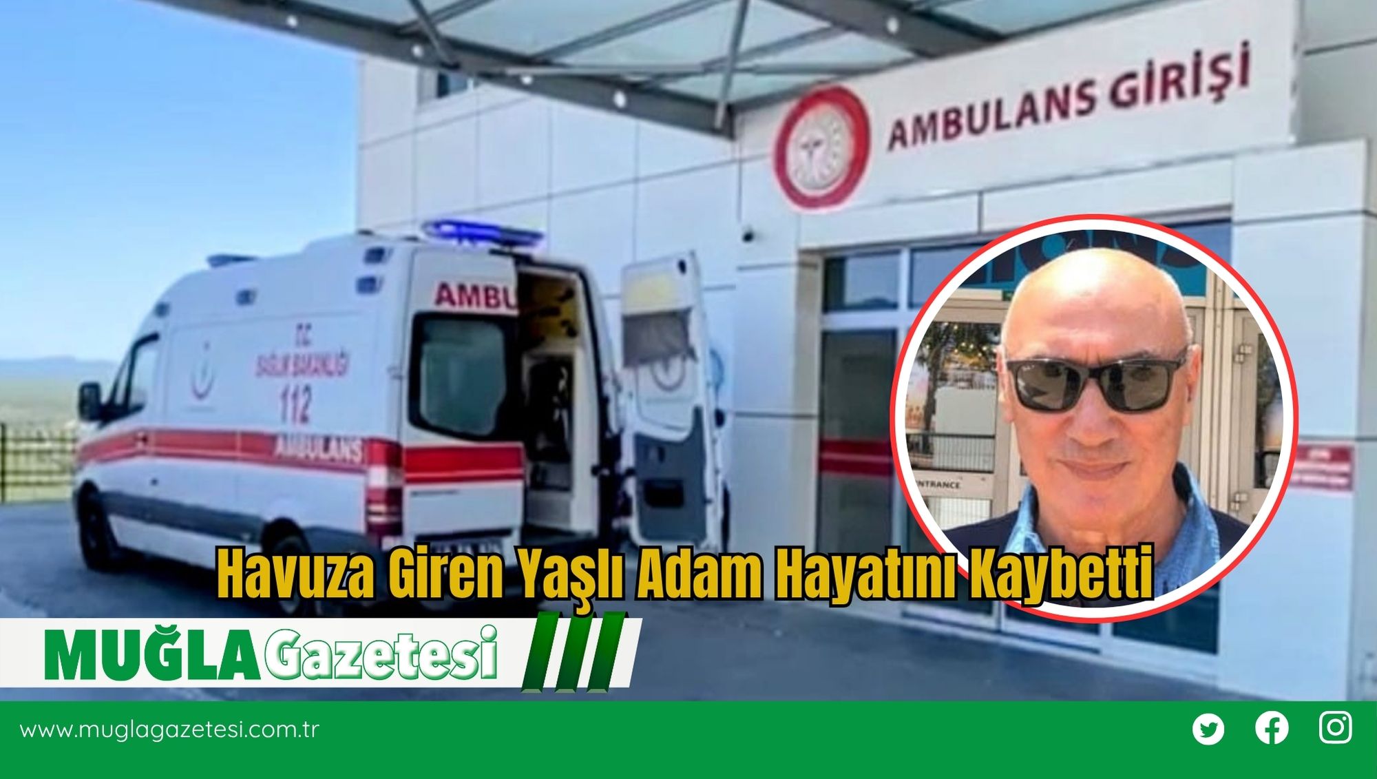 Havuza Giren Yaşlı Adam Hayatını Kaybetti