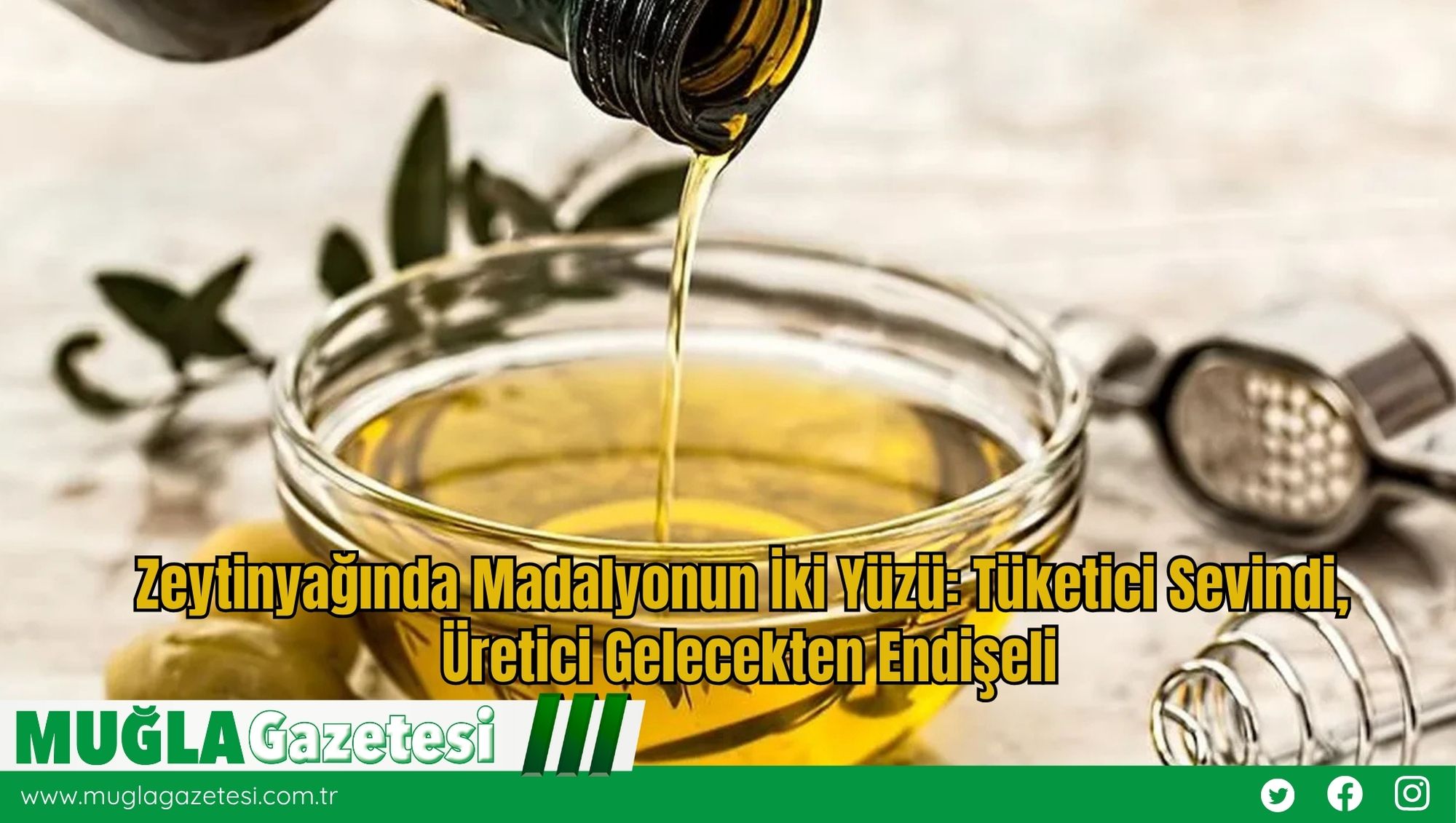 Zeytinyağında Madalyonun İki Yüzü: Tüketici Sevindi, Üretici Gelecekten Endişeli
