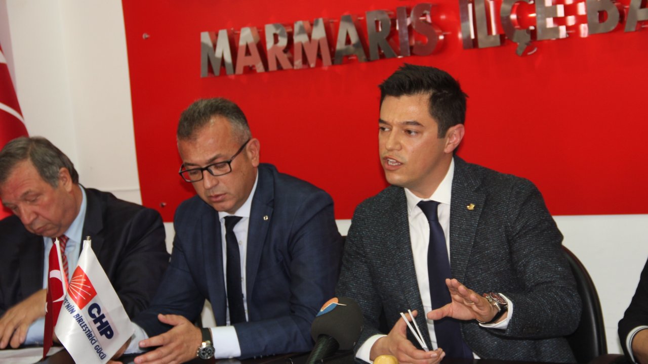 CHP Marmaris İlçe Başkanı Ünlü'den açıklama