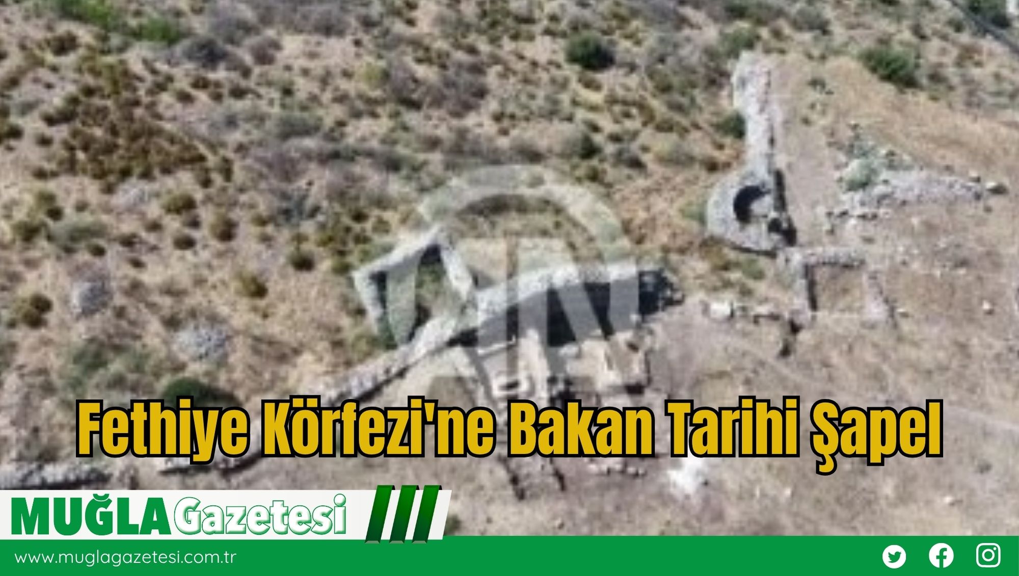 Fethiye Körfezi'ne Bakan Tarihi Şapel