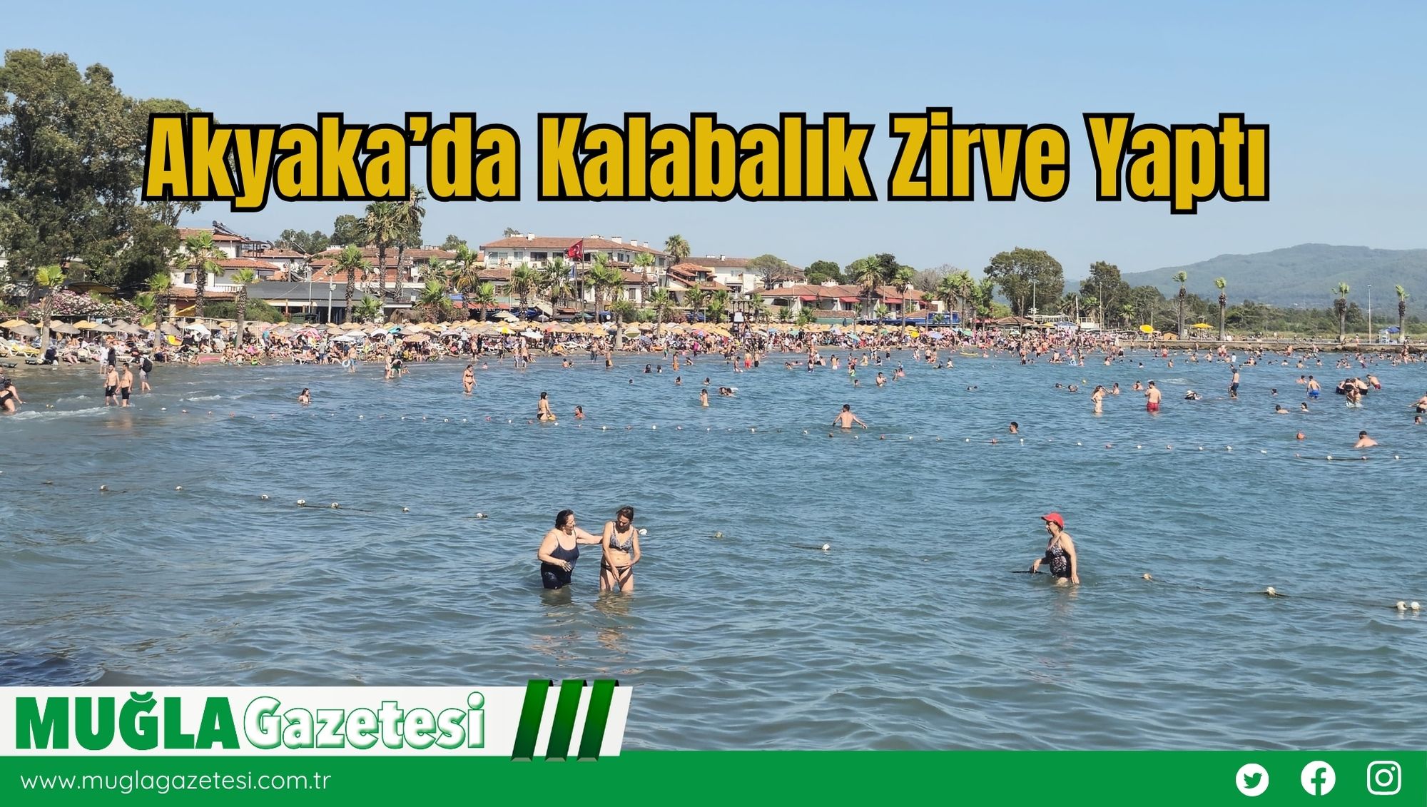 Akyaka’da Kalabalık Zirve Yaptı