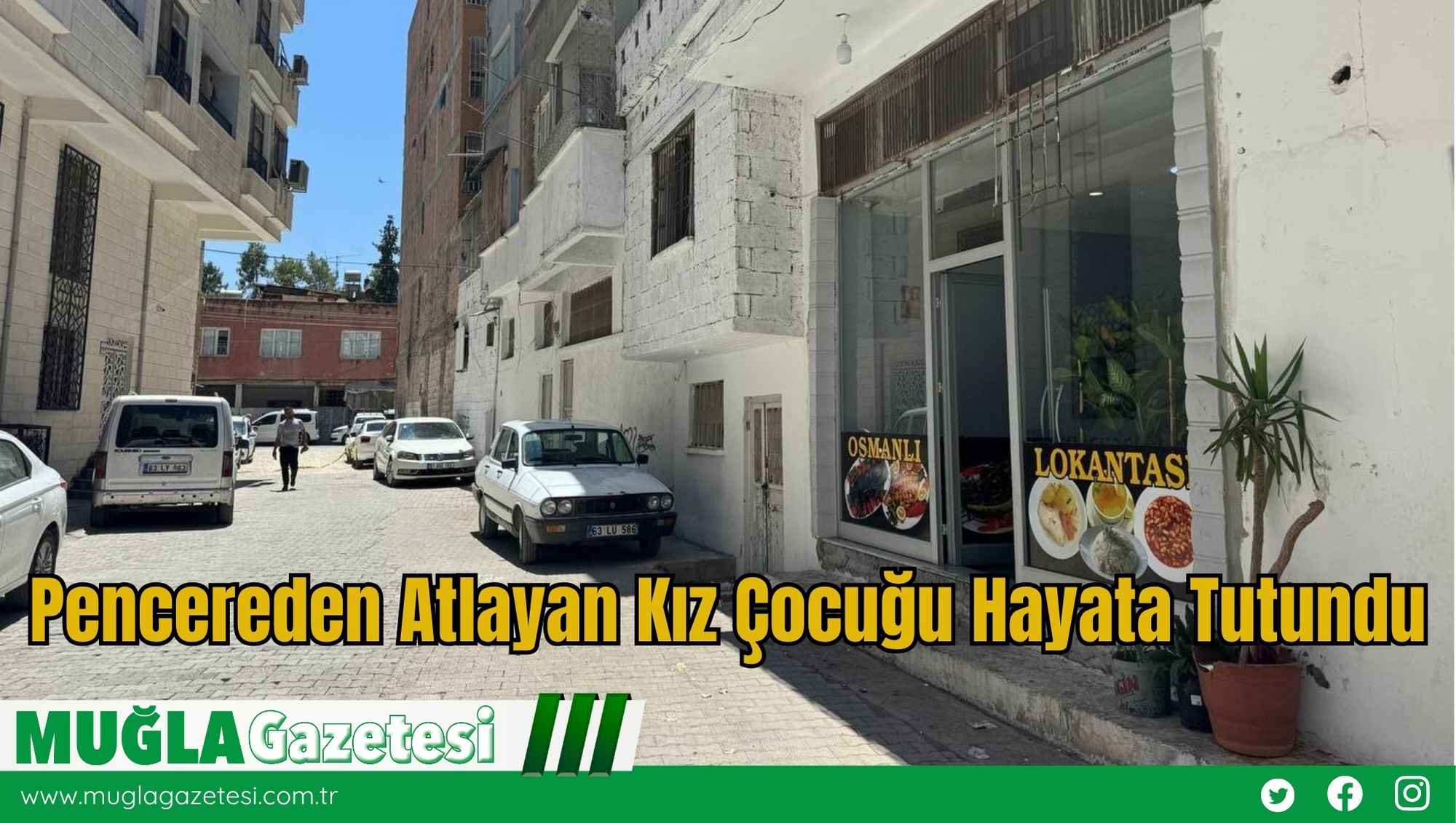 Pencereden Atlayan Kız Çocuğu Hayata Tutundu
