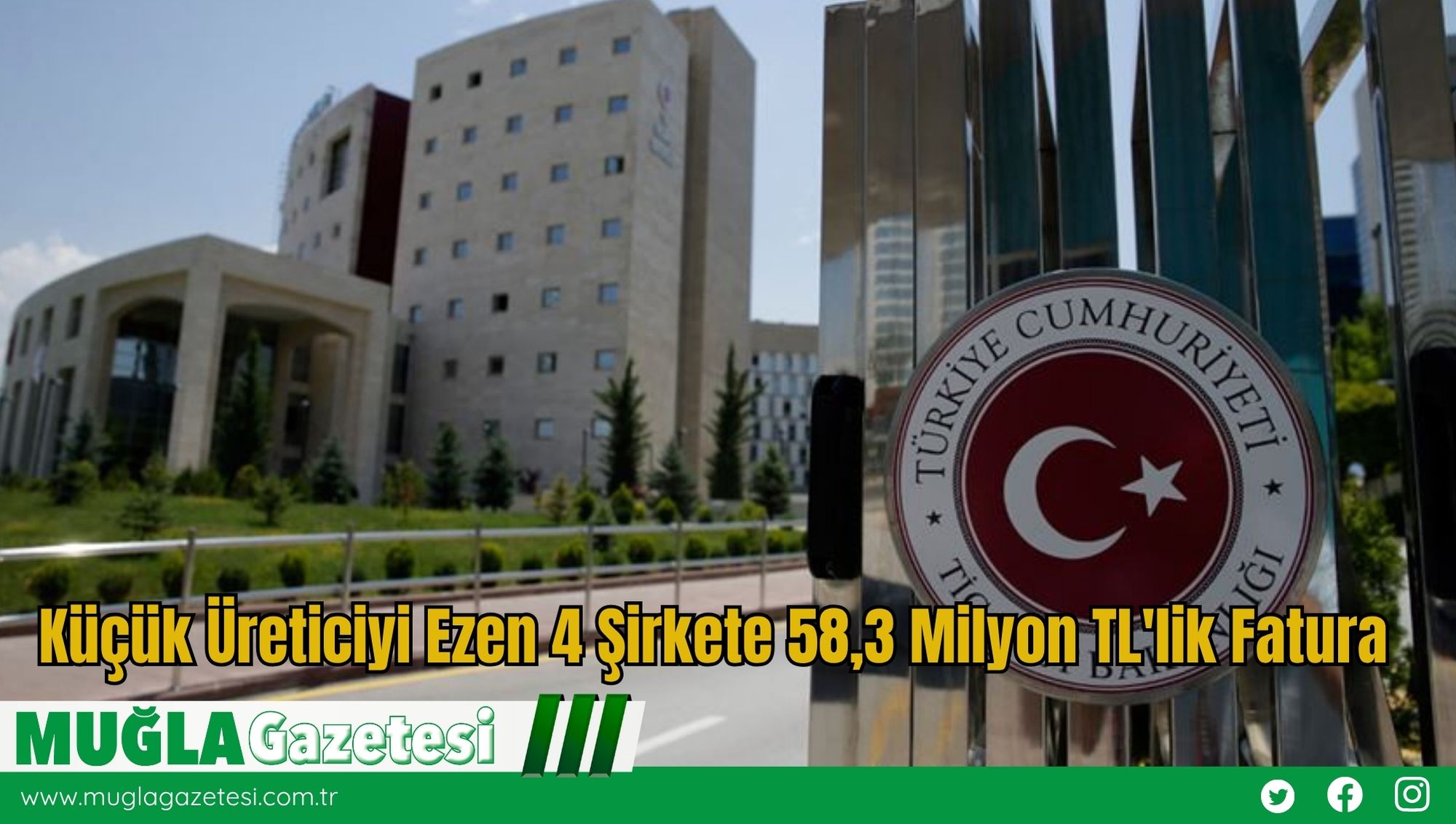 Küçük Üreticiyi Ezen 4 Şirkete 58,3 Milyon TL'lik Fatura