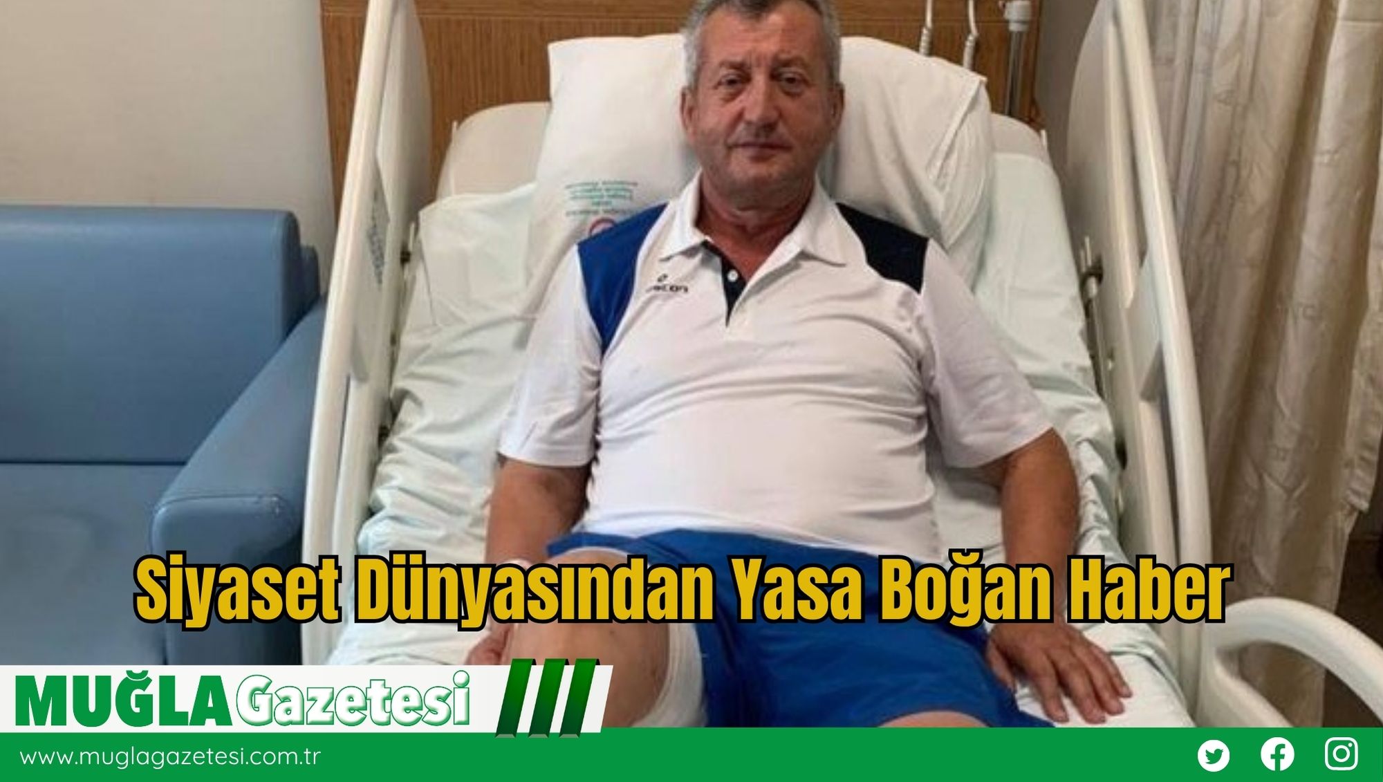 Siyaset Dünyasından Yasa Boğan Haber