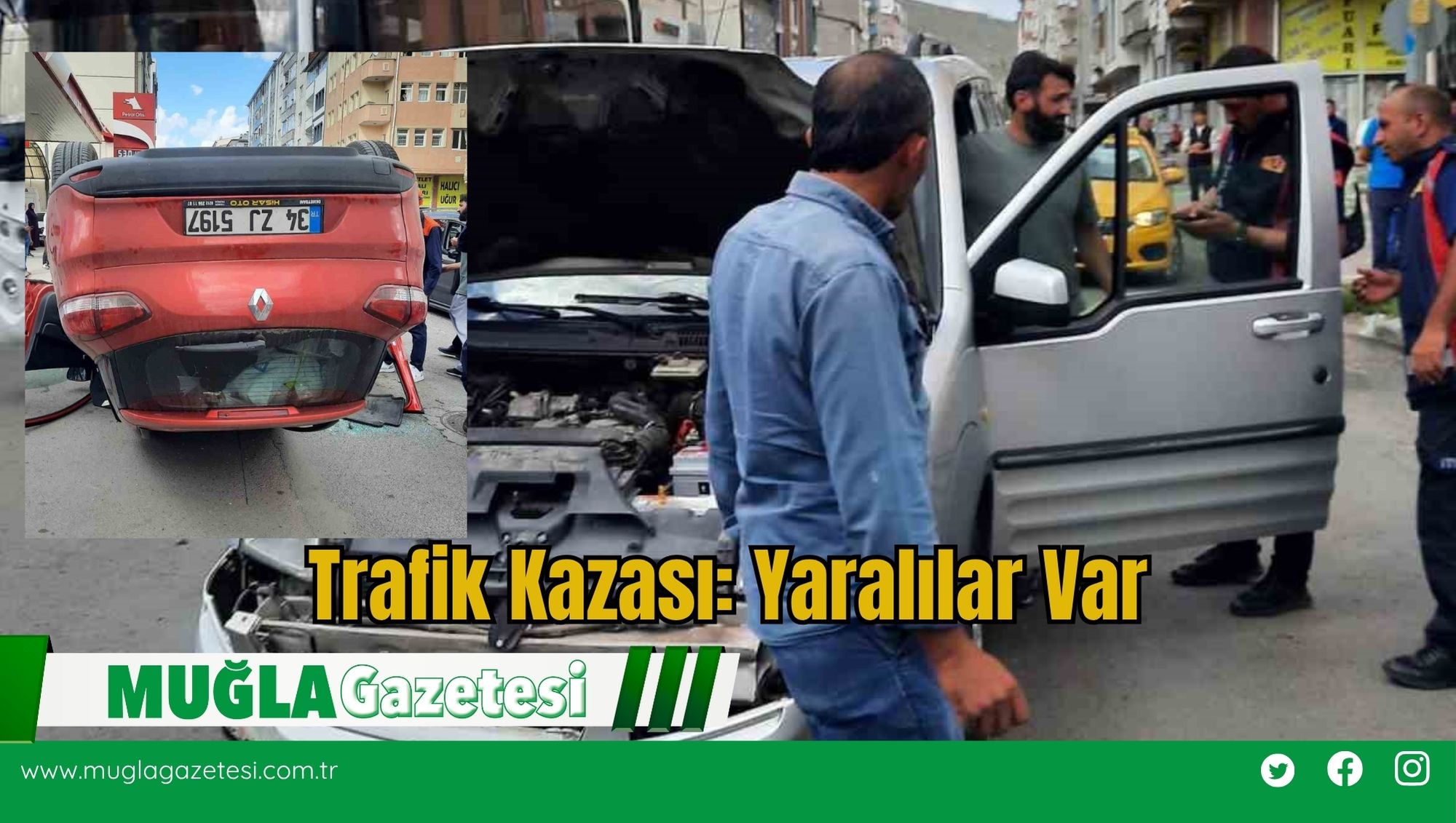 Trafik Kazası: Yaralılar Var