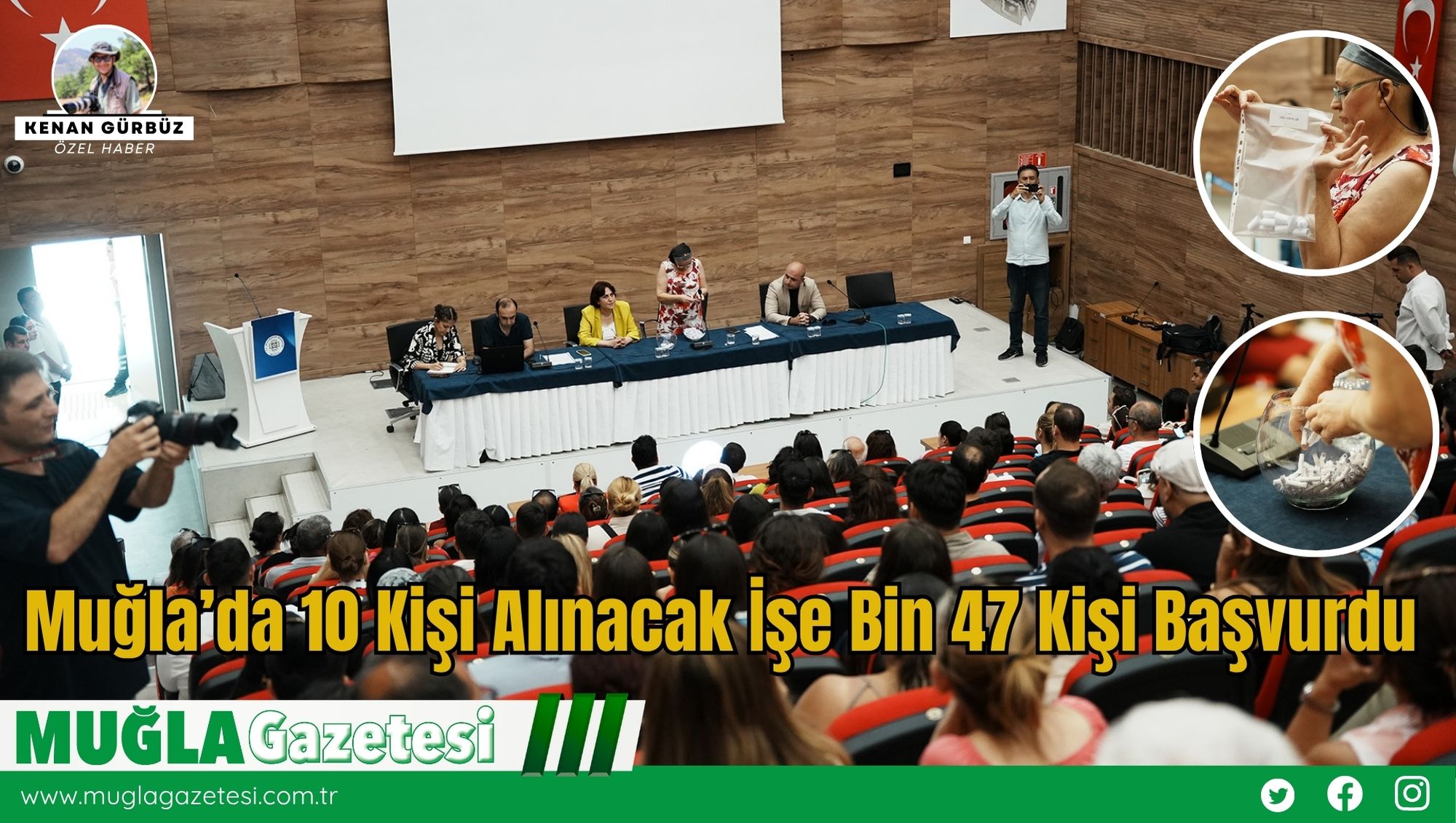 Muğla’da 10 Kişi Alınacak İşe Bin 47 Kişi Başvurdu