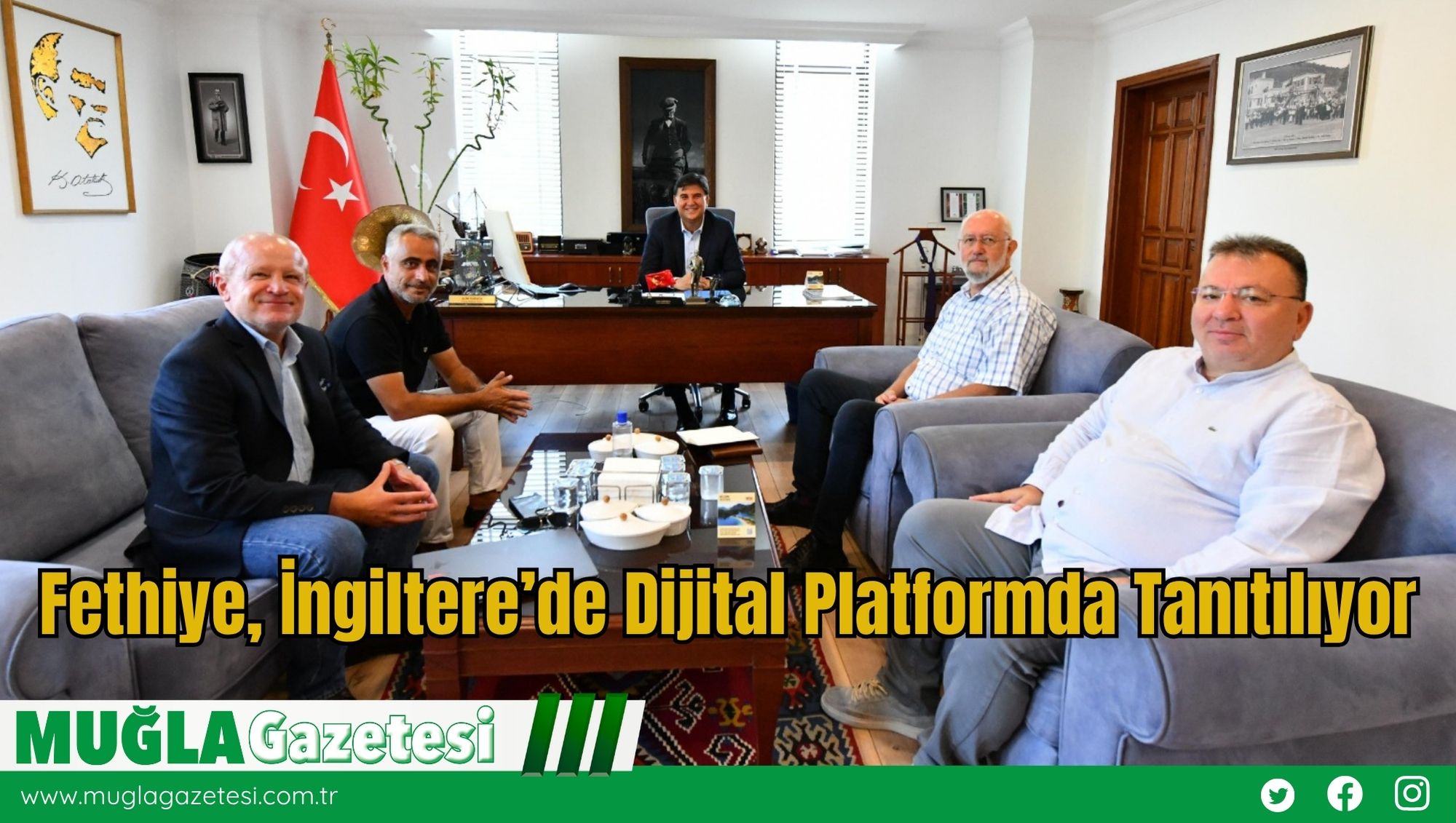 Fethiye, İngiltere’de Dijital Platformda Tanıtılıyor