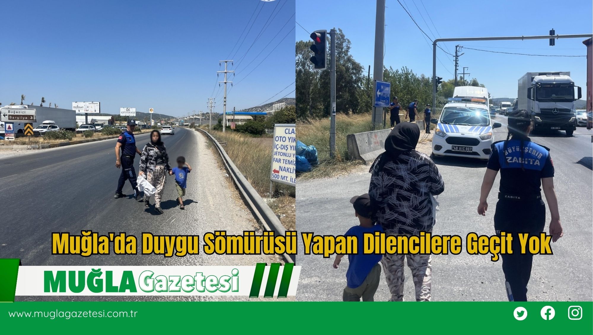 Muğla'da Duygu Sömürüsü Yapan Dilencilere Geçit Yok